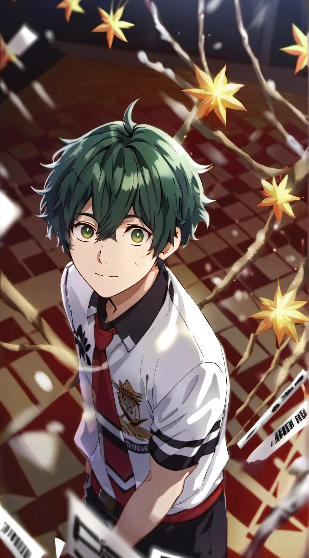 ai character: deku background