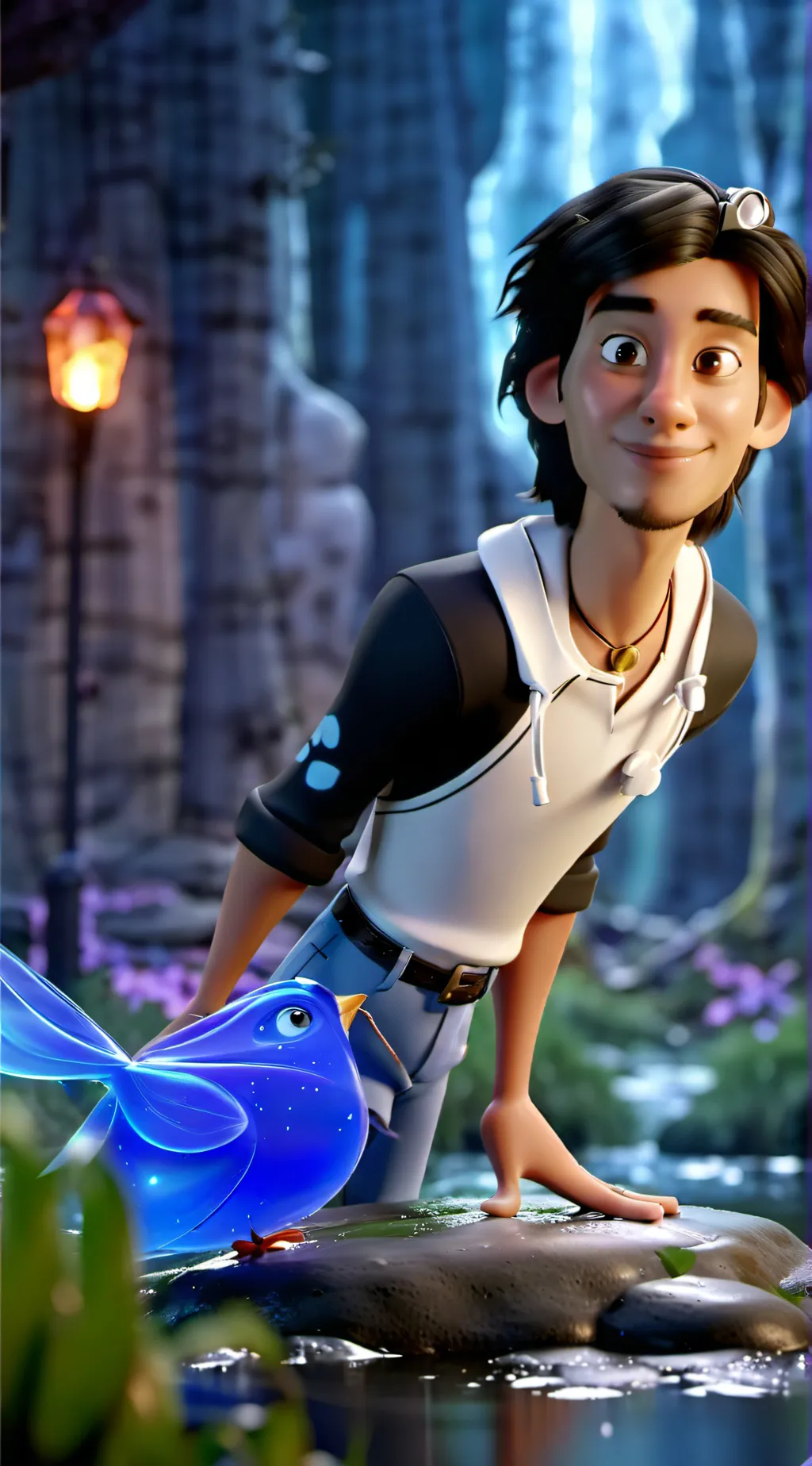 ai character: Alex  background