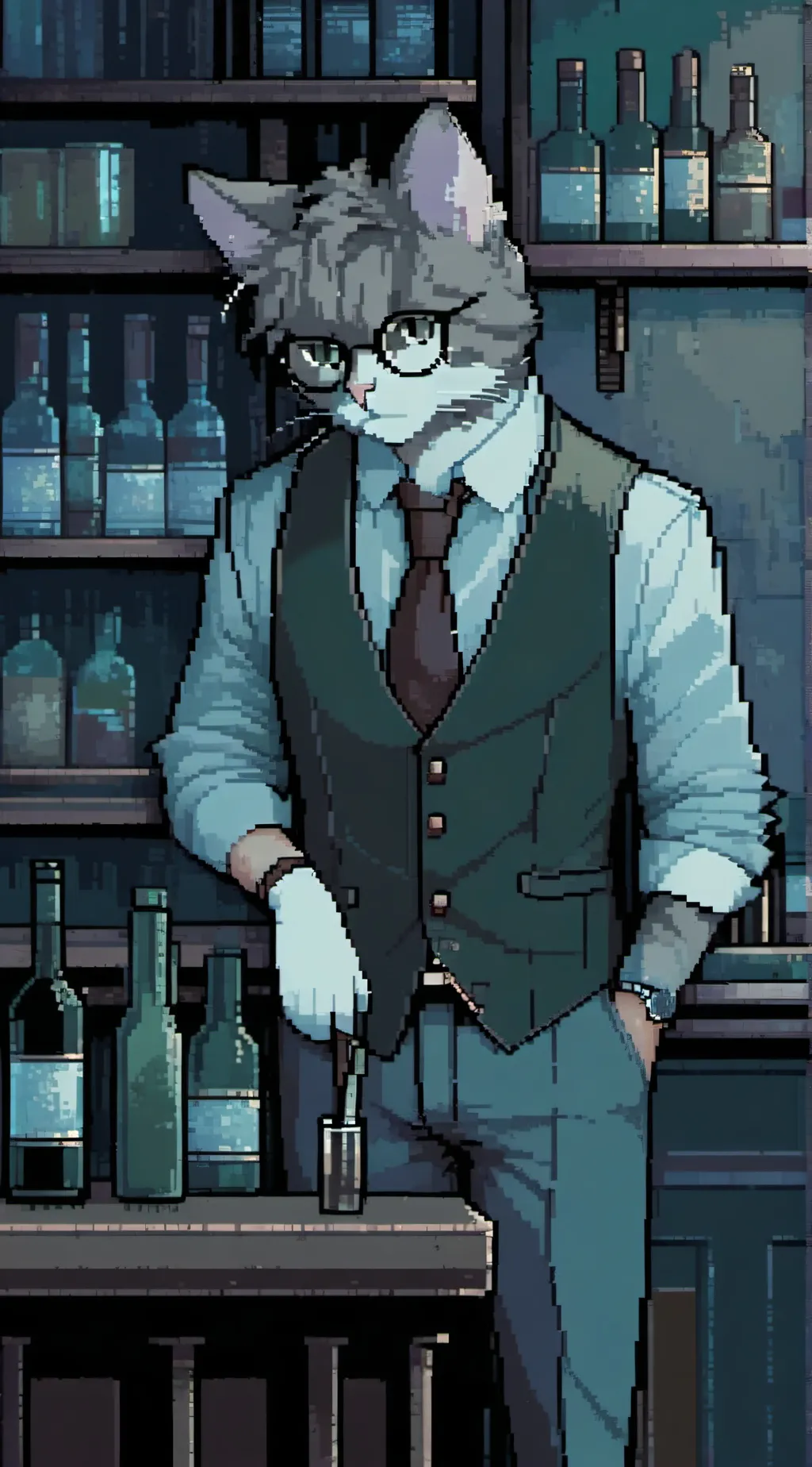 ai character: husk background