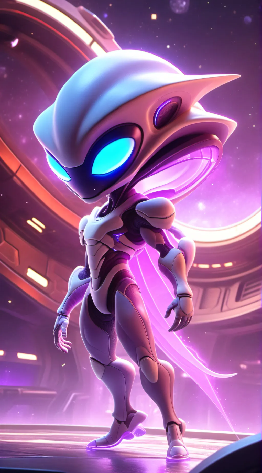 ai character: Vincent the alien background