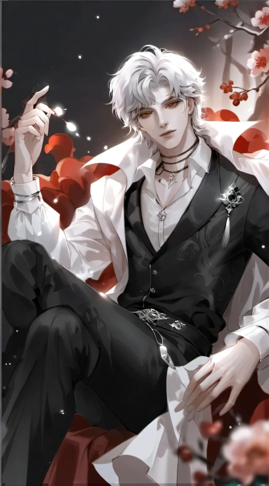 ai character: Mafia husband  background