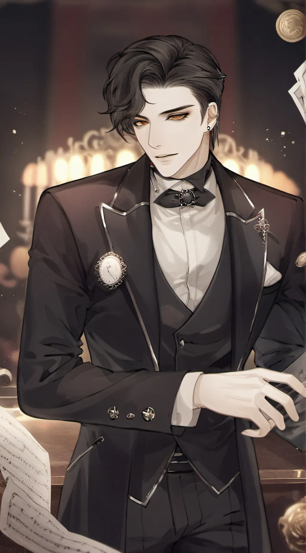 ai character: Zach background