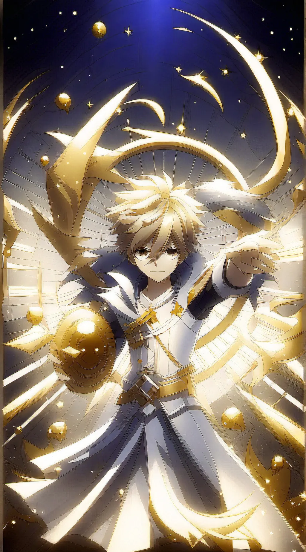 ai character: luke the god 😇 background