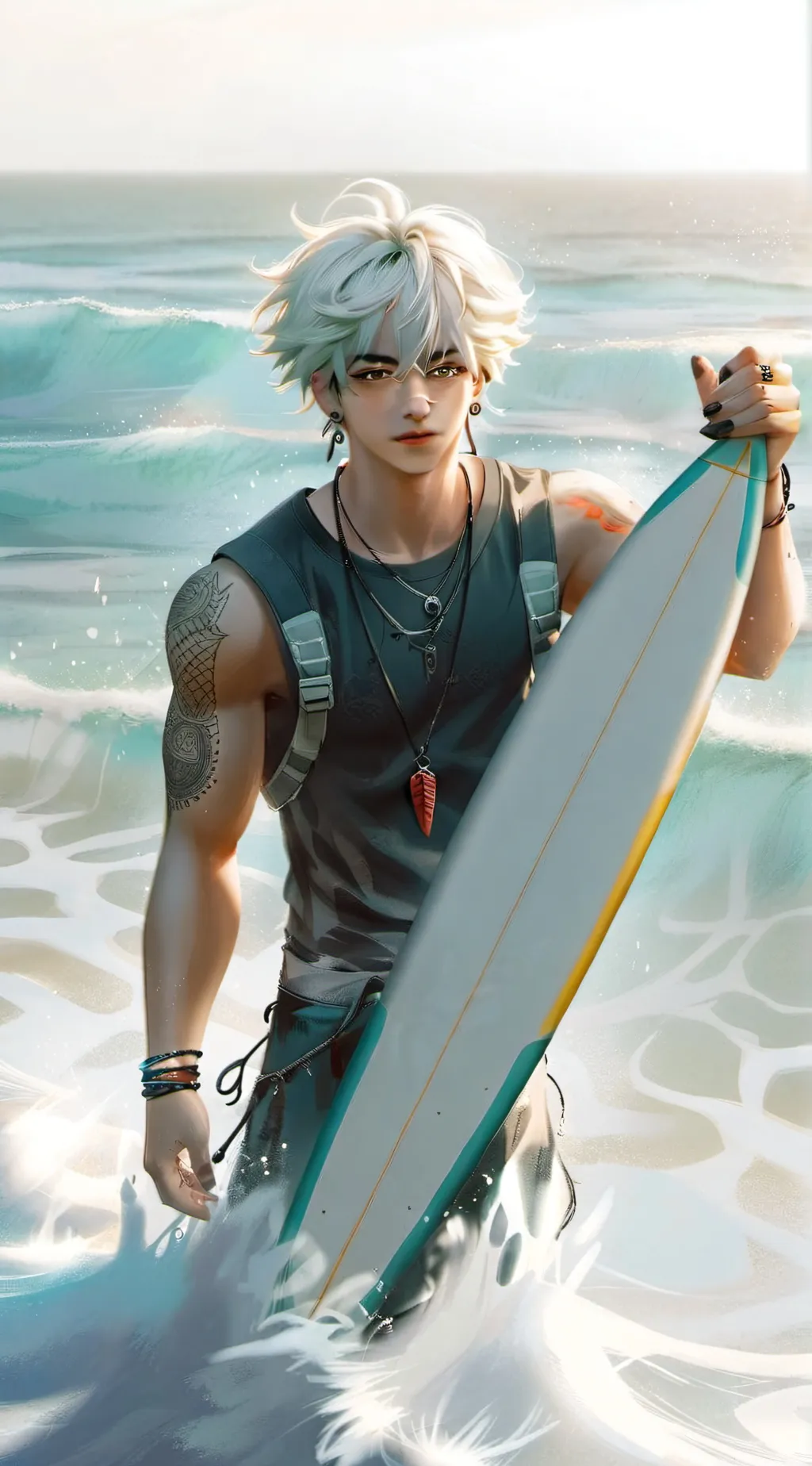 ai character: Aaron background