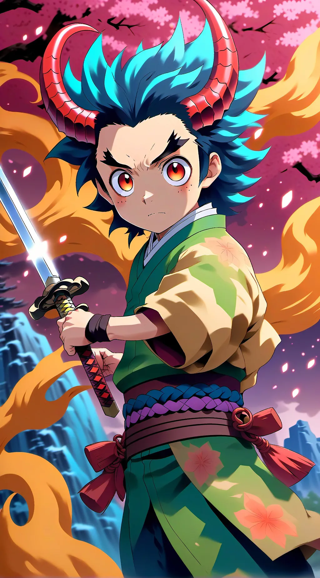 ai character: DM new hashira  background