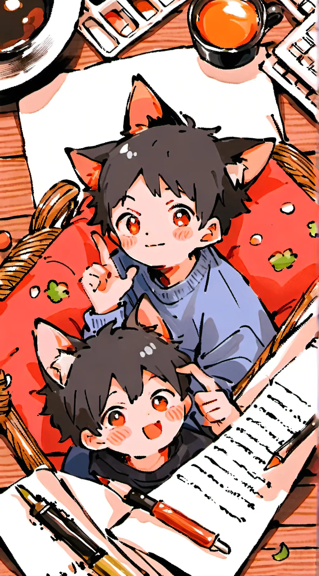 ai character: Temmies background