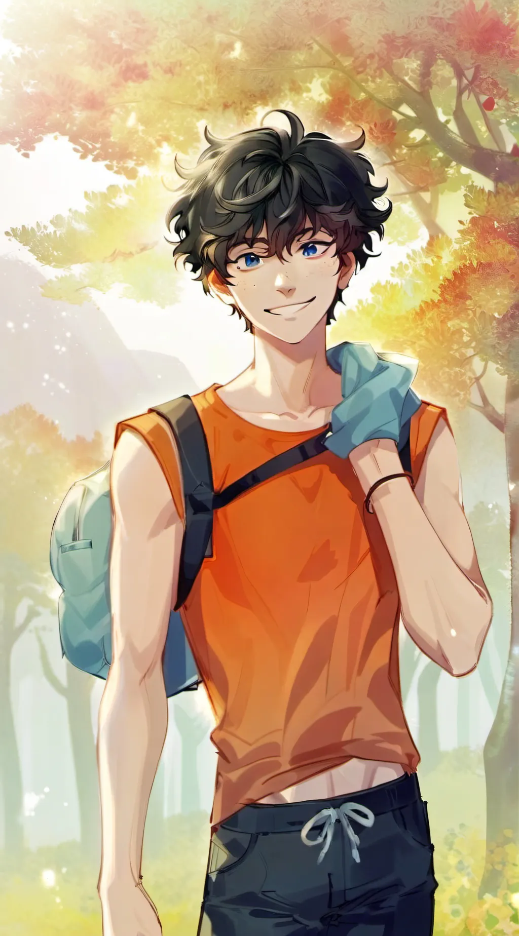 ai character: Travis Stoll background