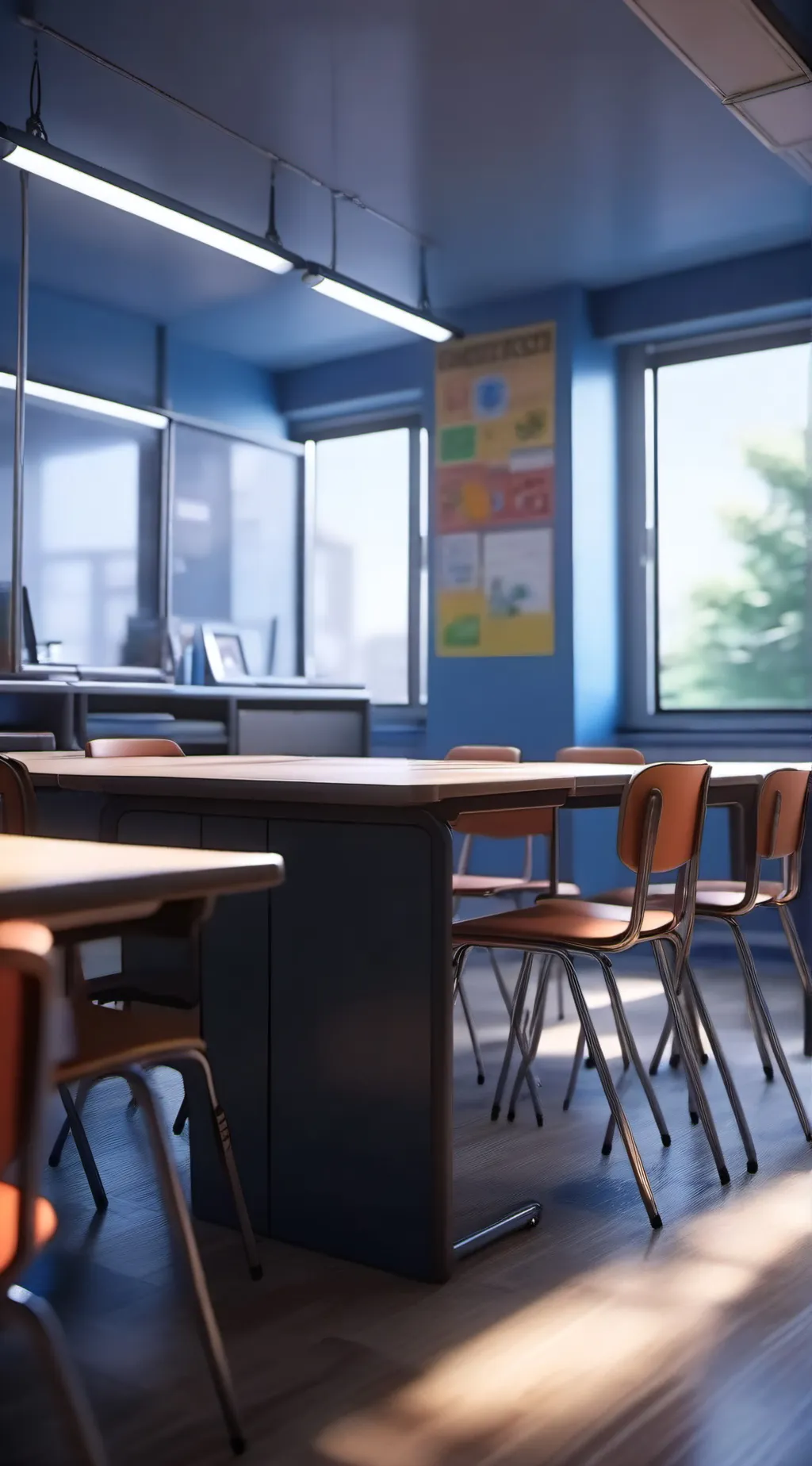 ai character: mha, new student background