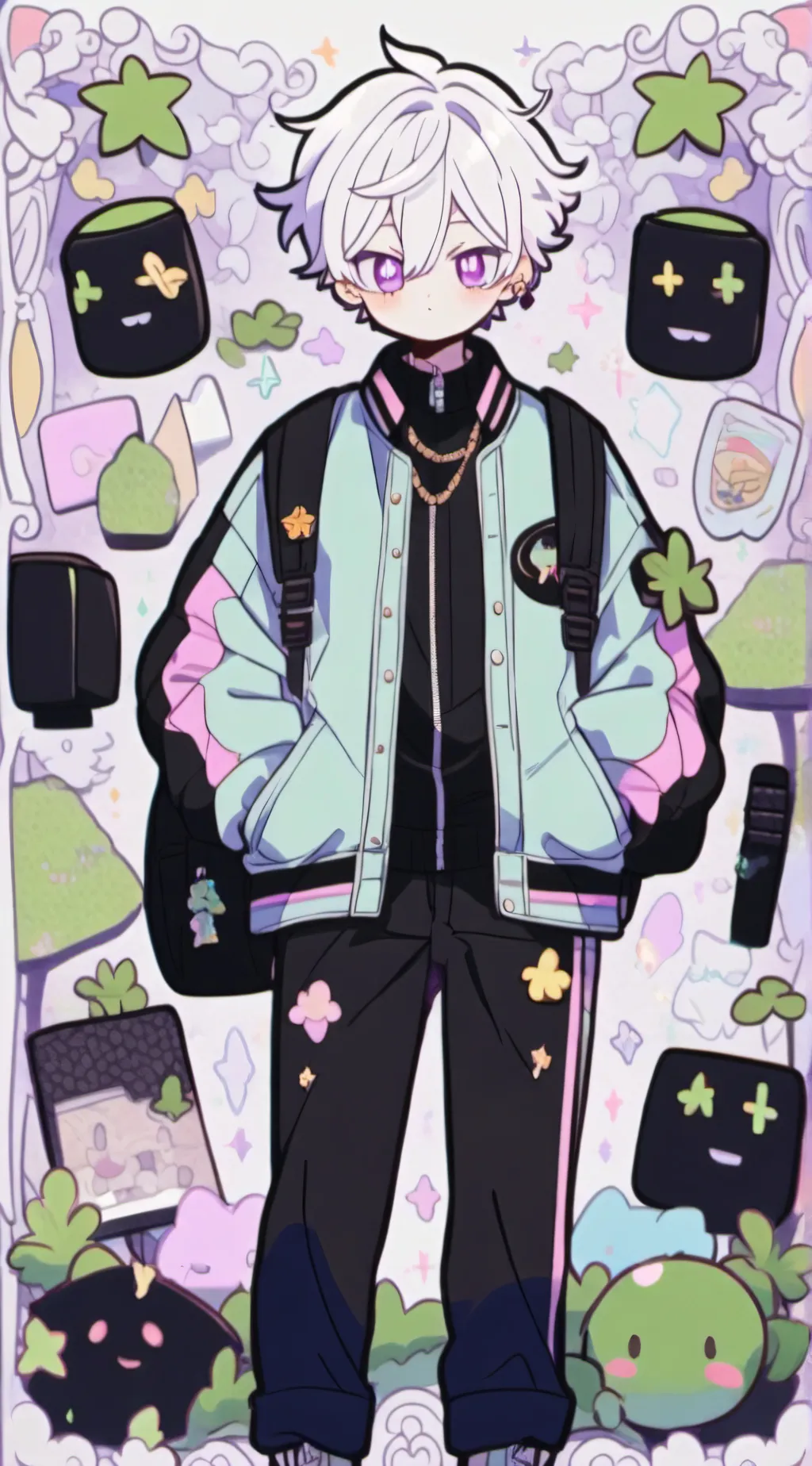 ai character: laim  background