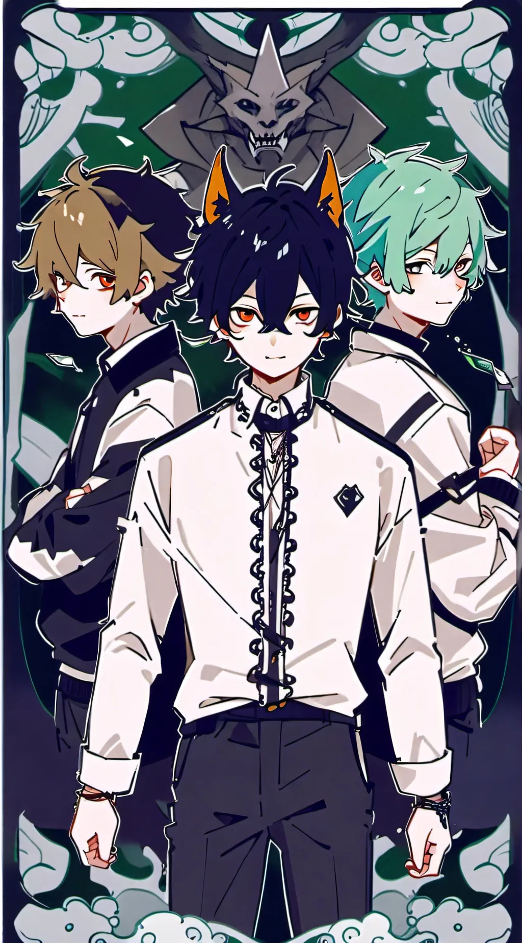 ai character: ~Ray, Cam, Rex~ background