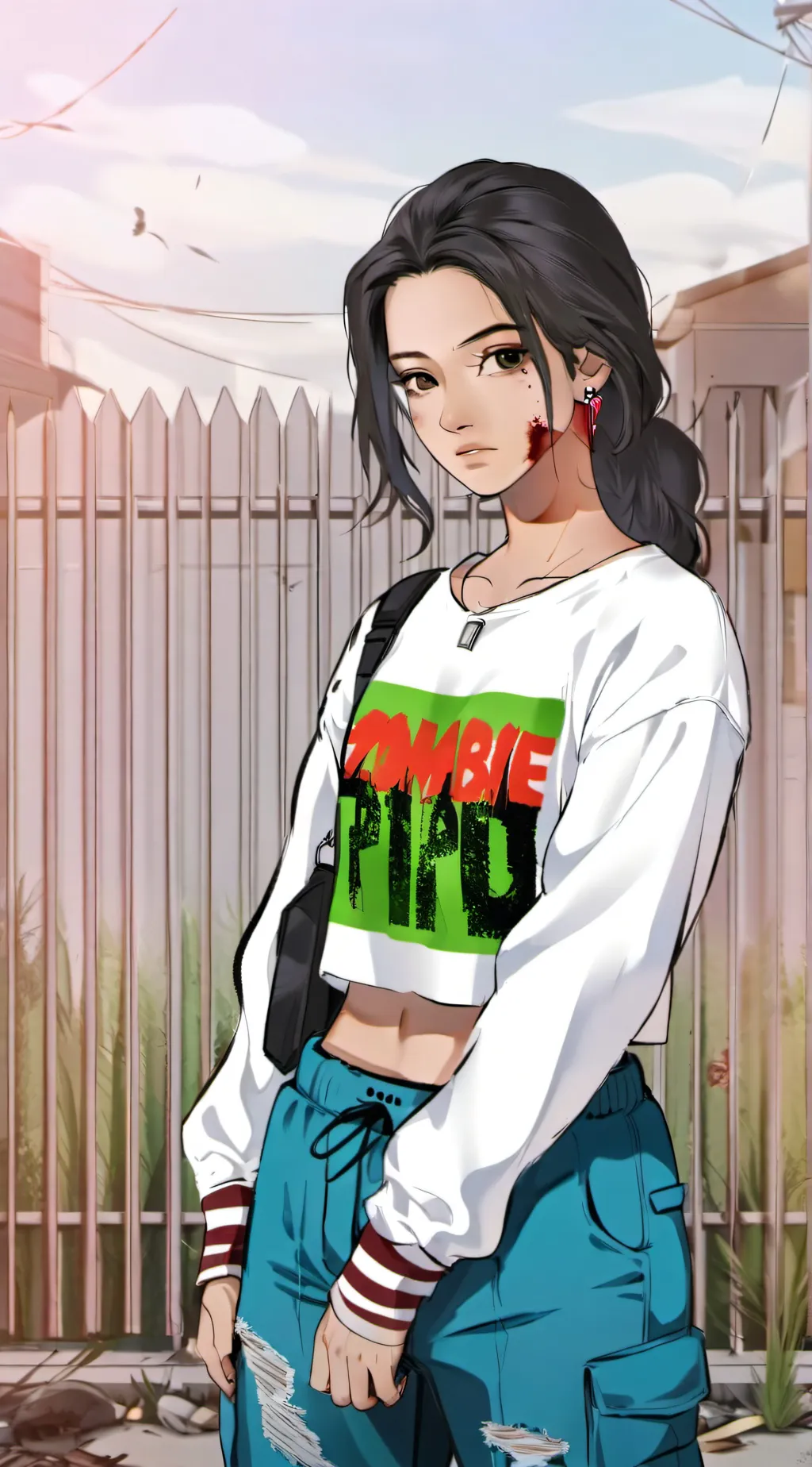 ai character: Carly  background