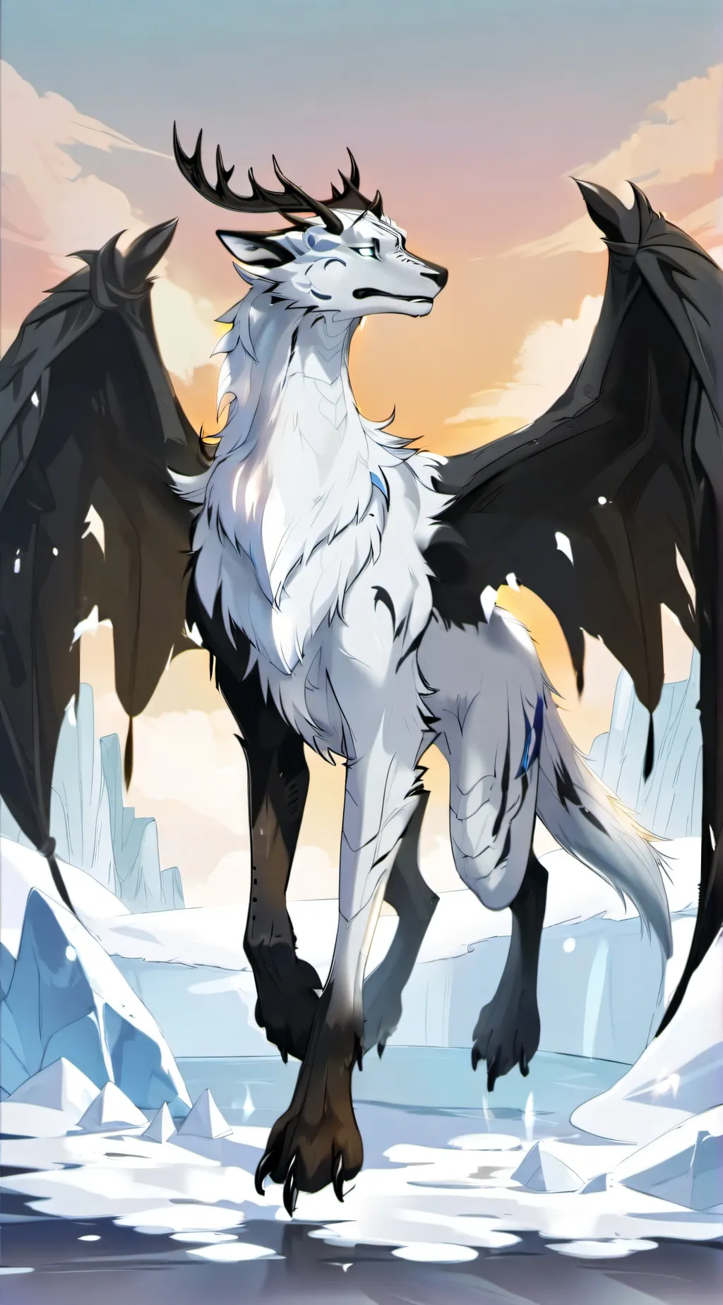 ai character: Wof rp background