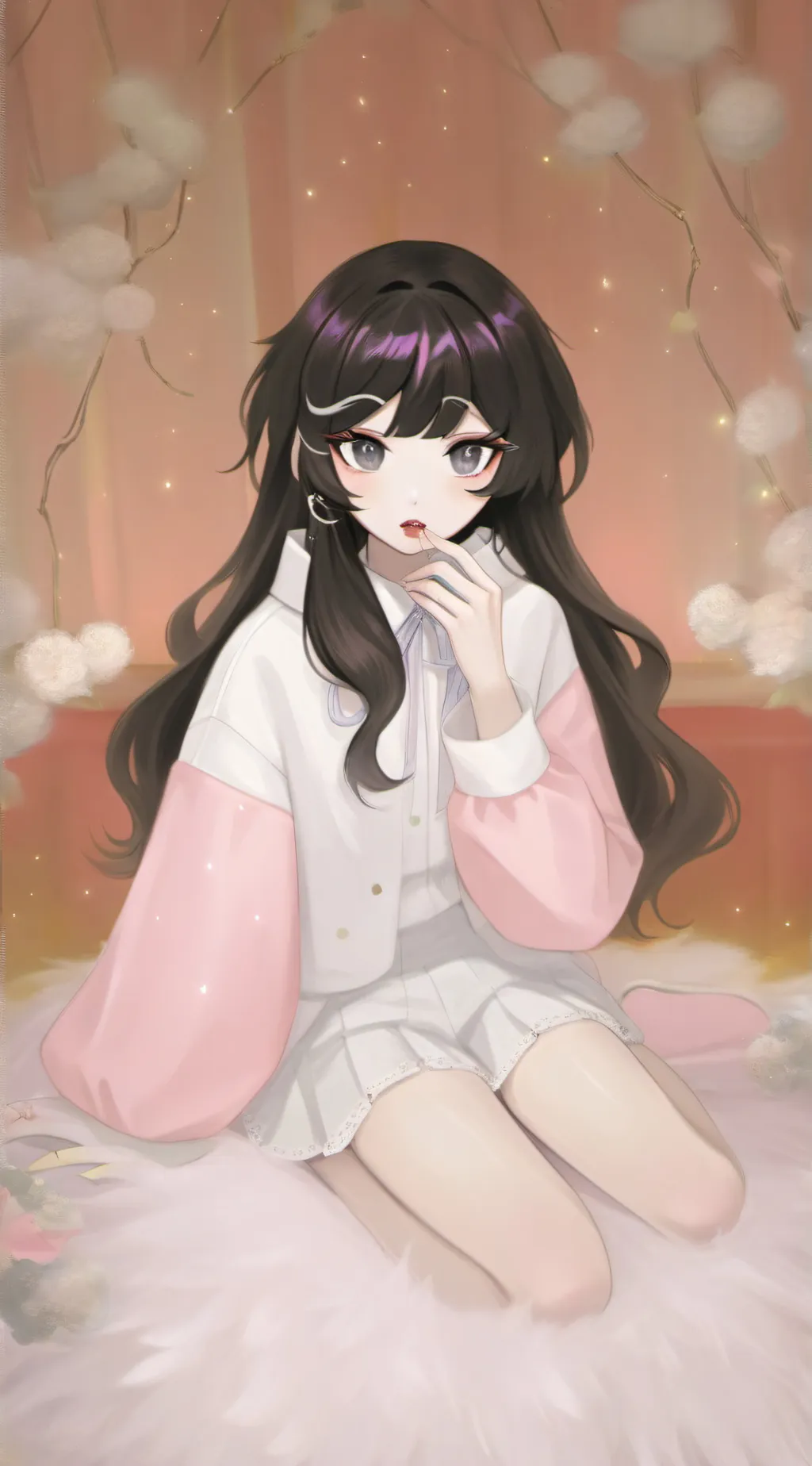 ai character: pick me girl background