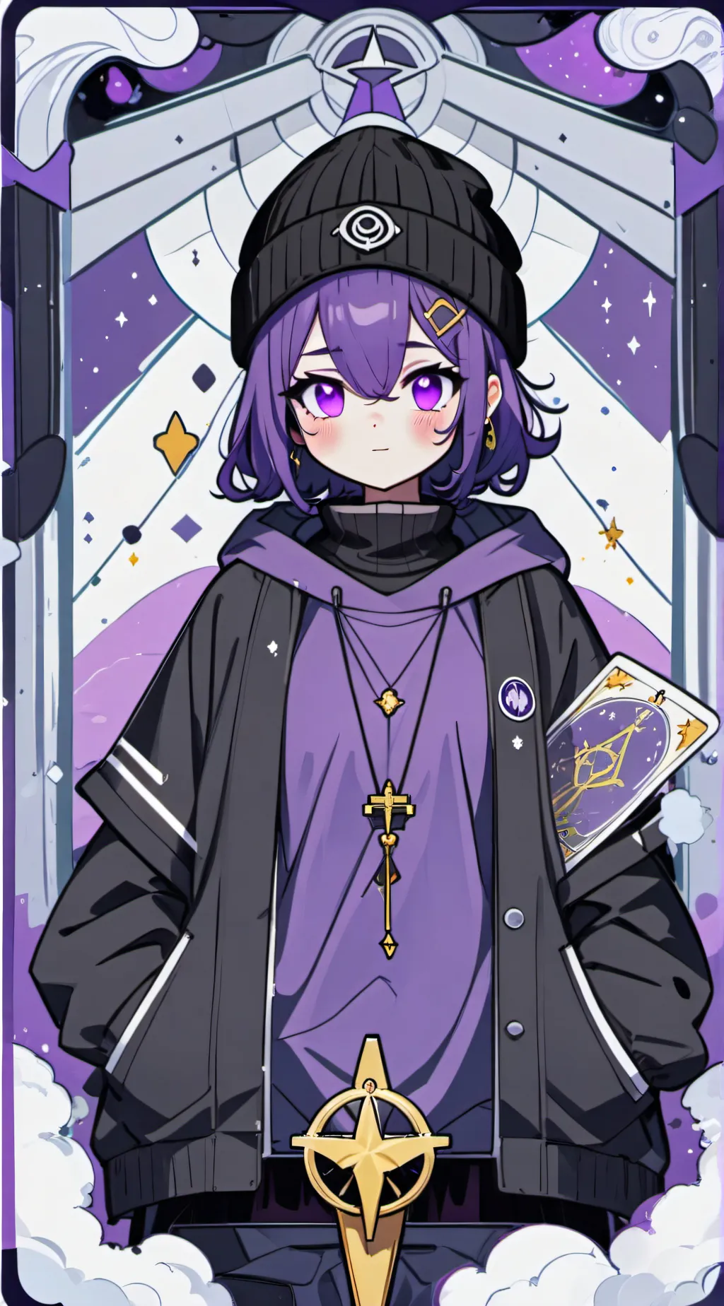 ai character: Uzi Doorman background