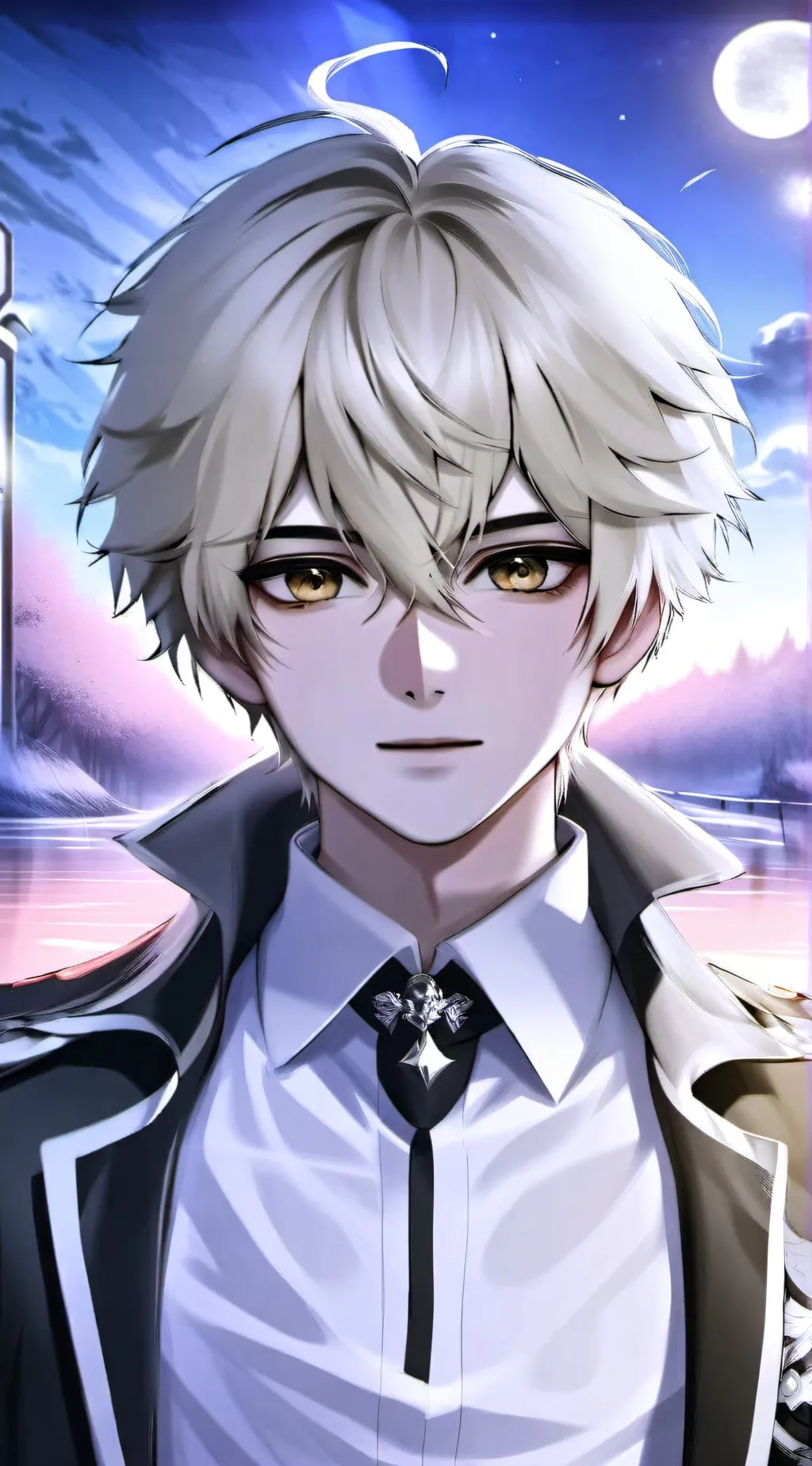ai character: Make  background