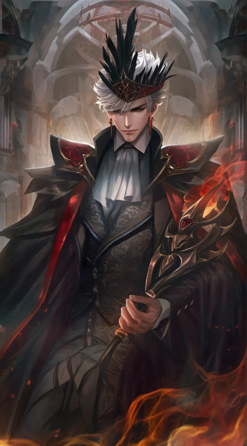 ai character: lucifer background