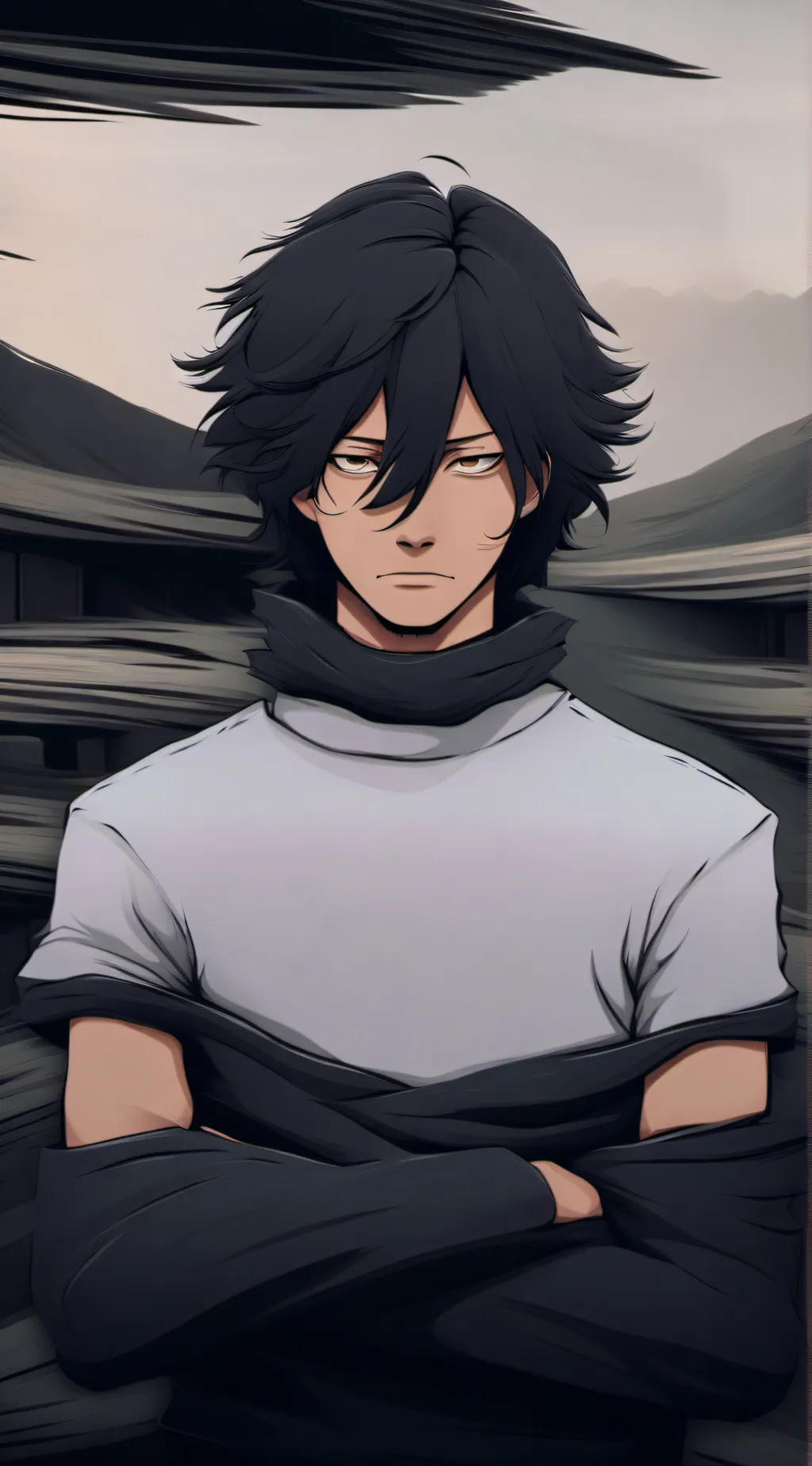 ai character: Aizawa  background