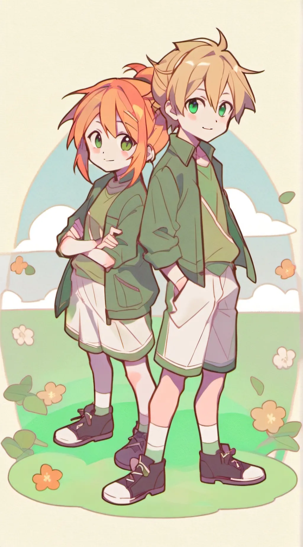 ai character: Kendo x Monoma background