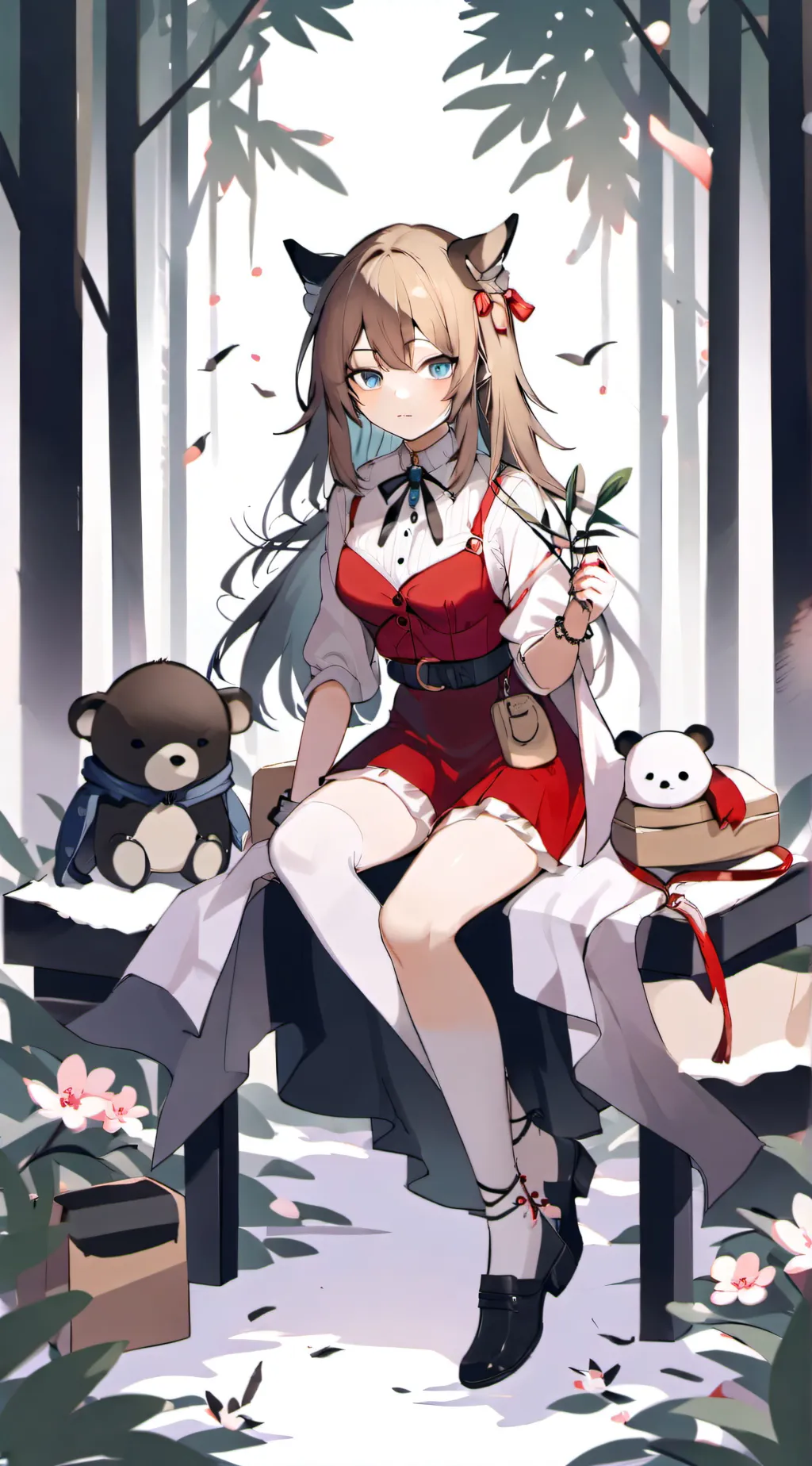 ai character: Lilly background