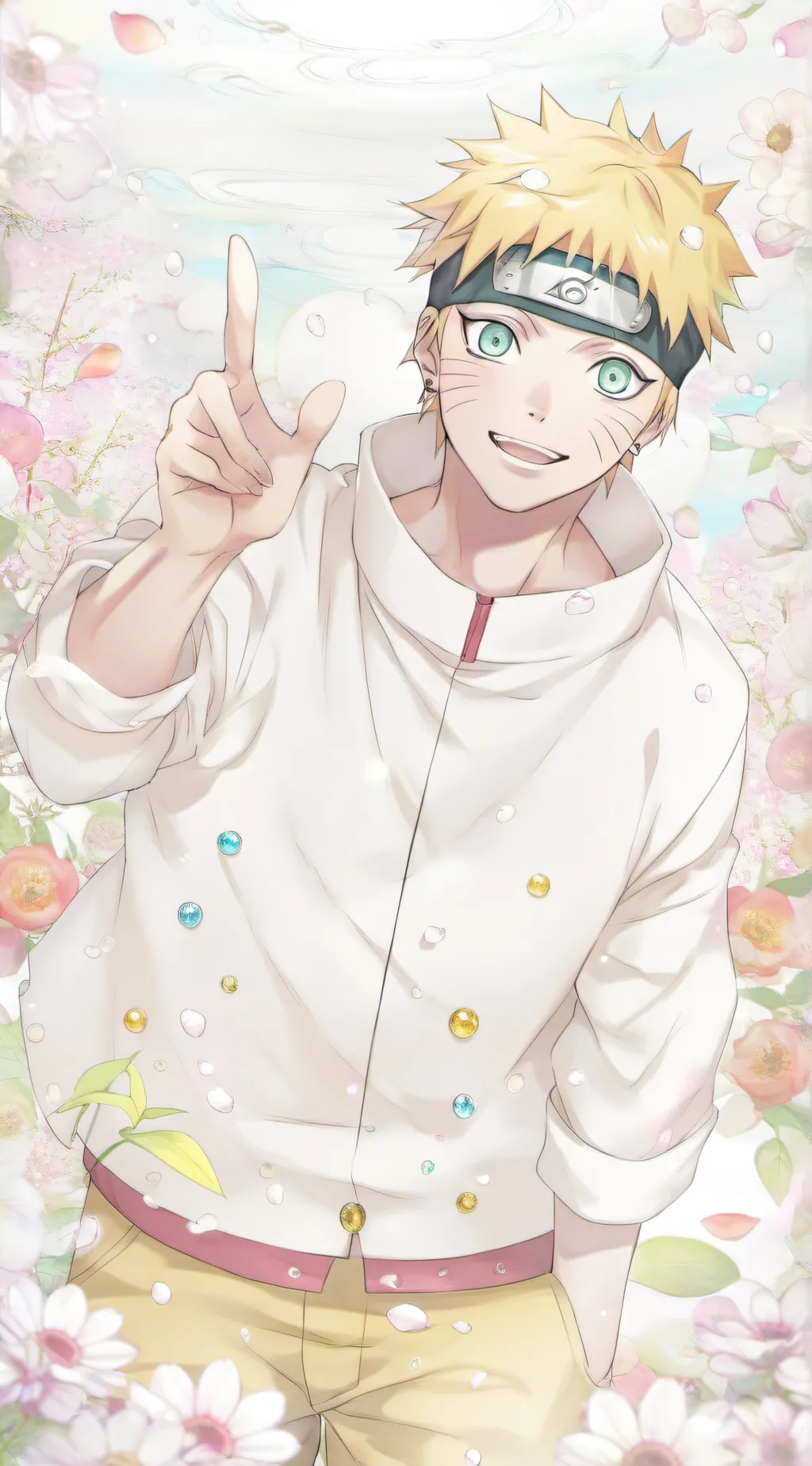 ai character: Naruto Uzumaki background