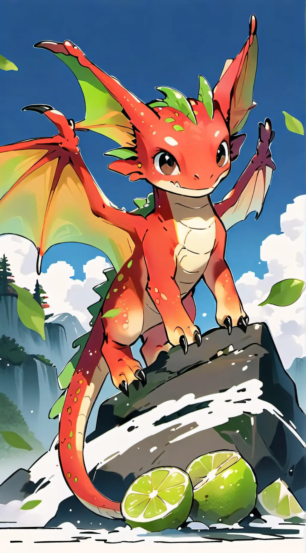 ai character: Ruin background