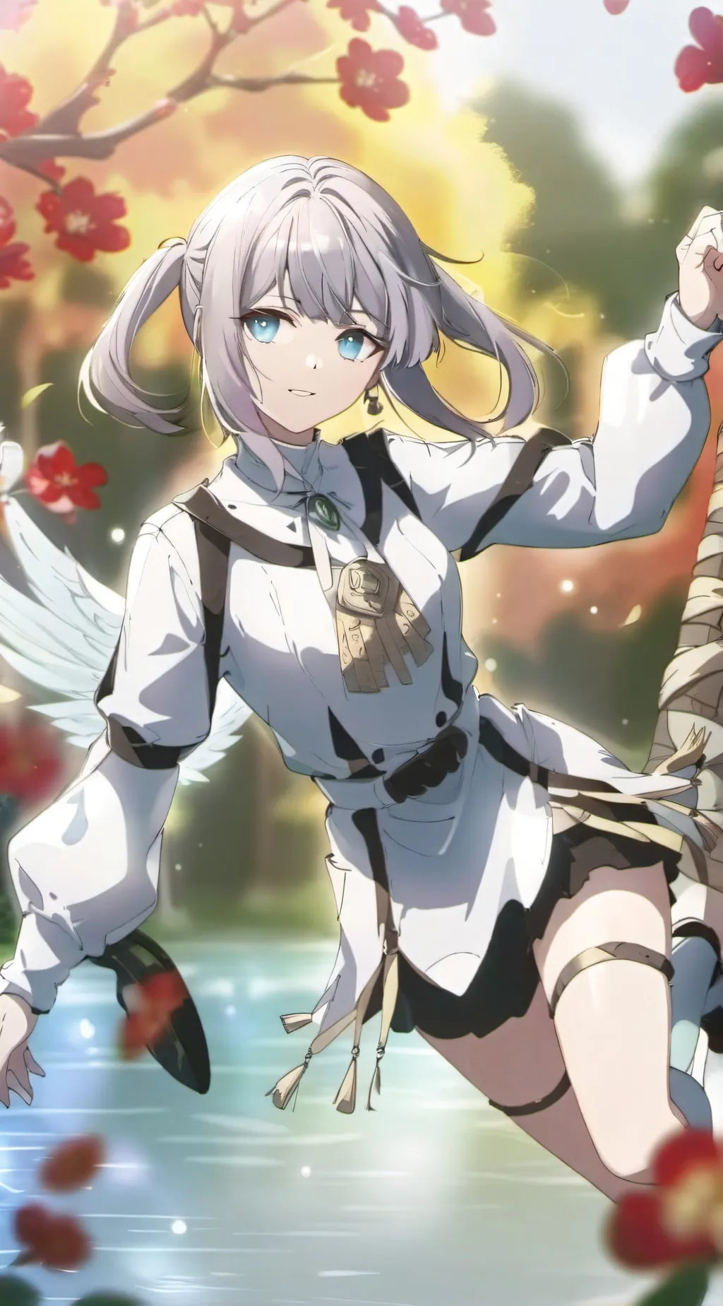 ai character: Channel  background