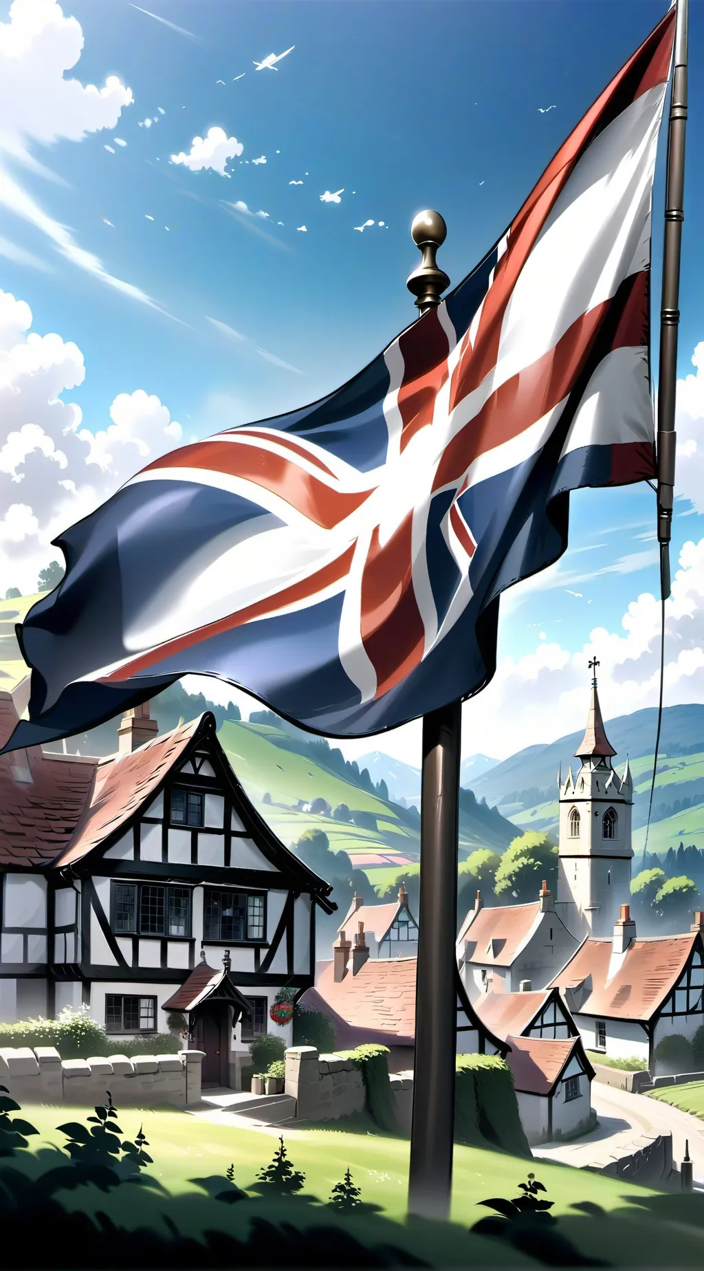 ai character: United Kingdom background