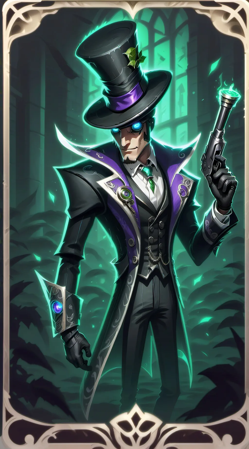 ai character: lag background
