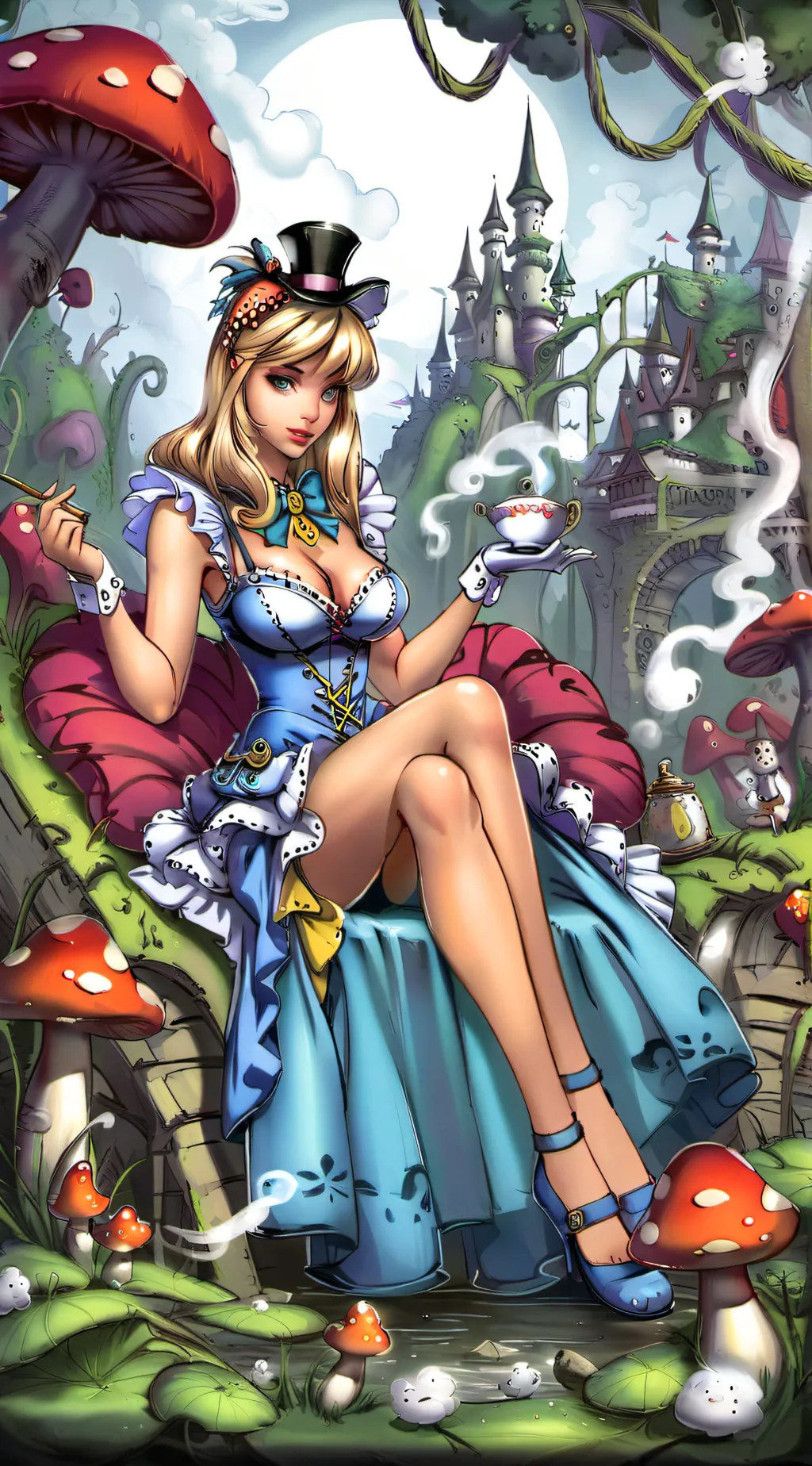 ai character: Alice  background