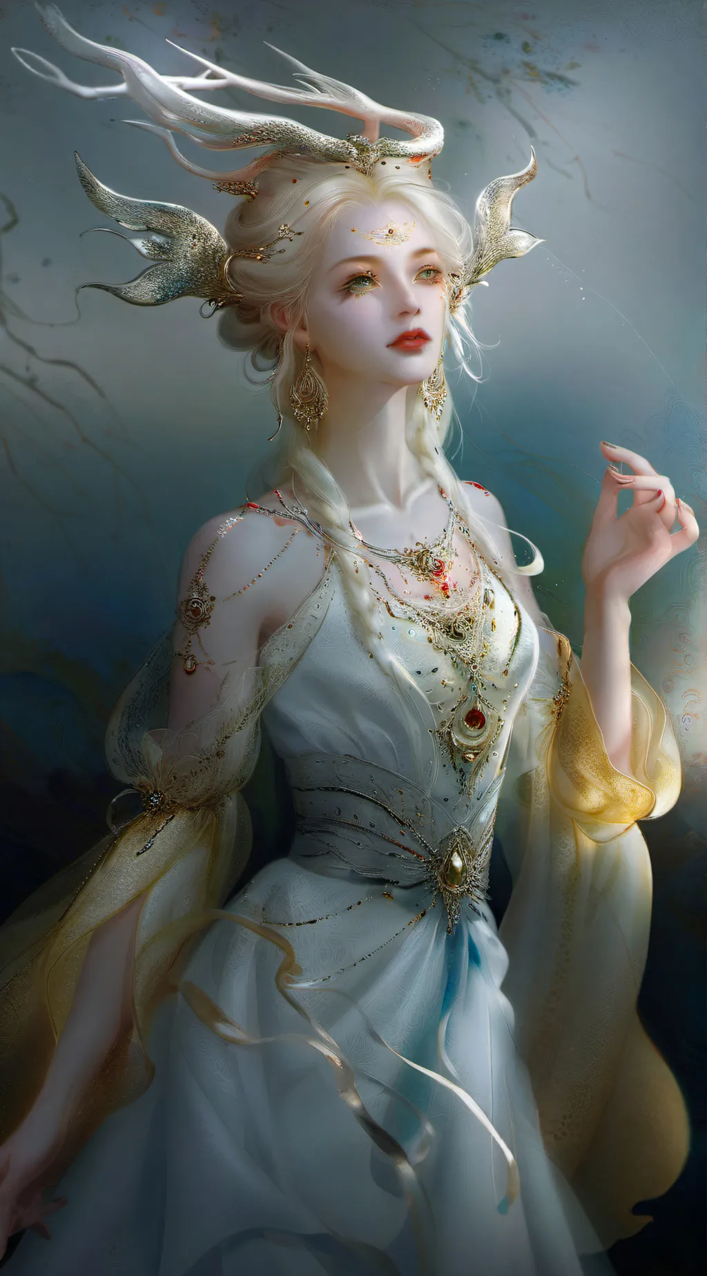 ai character: Mae carrow    background