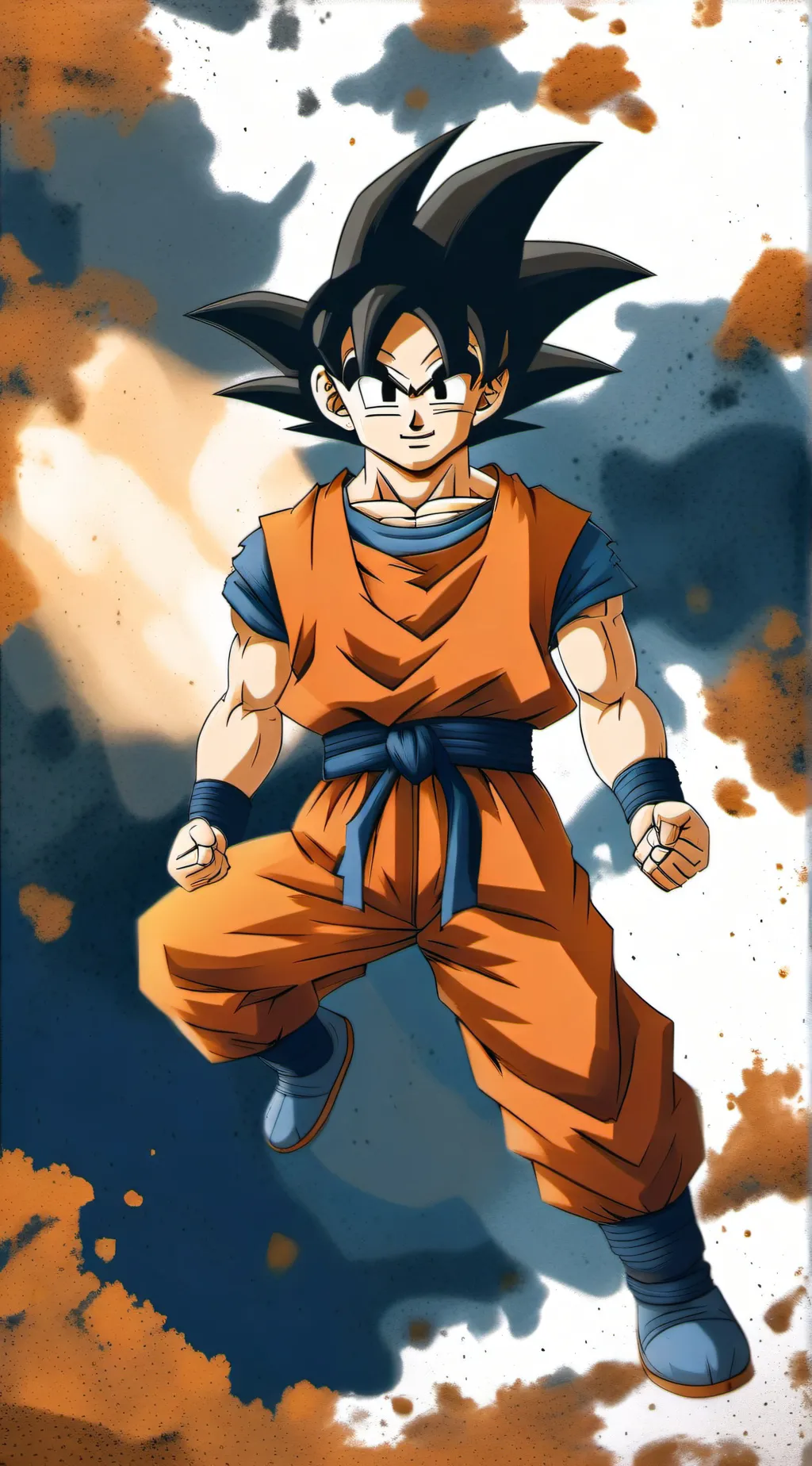 ai character: Goku  background