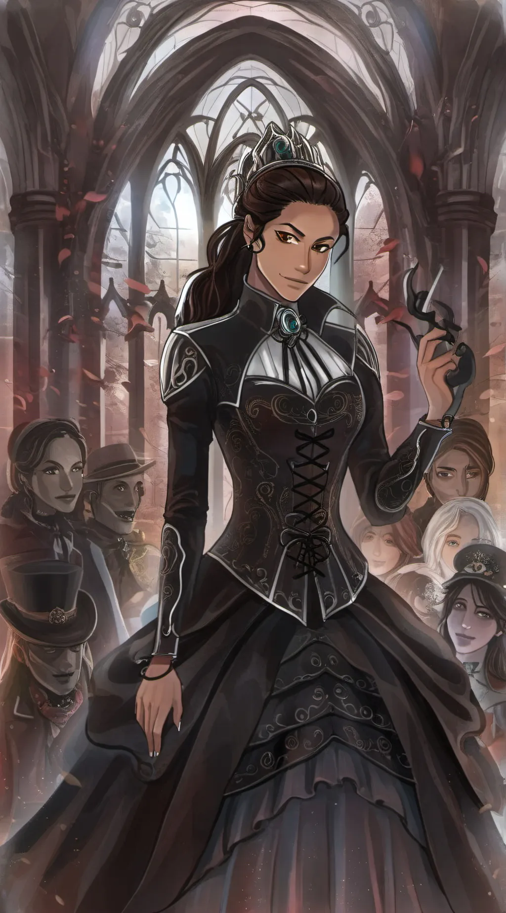 ai character: Hylla background
