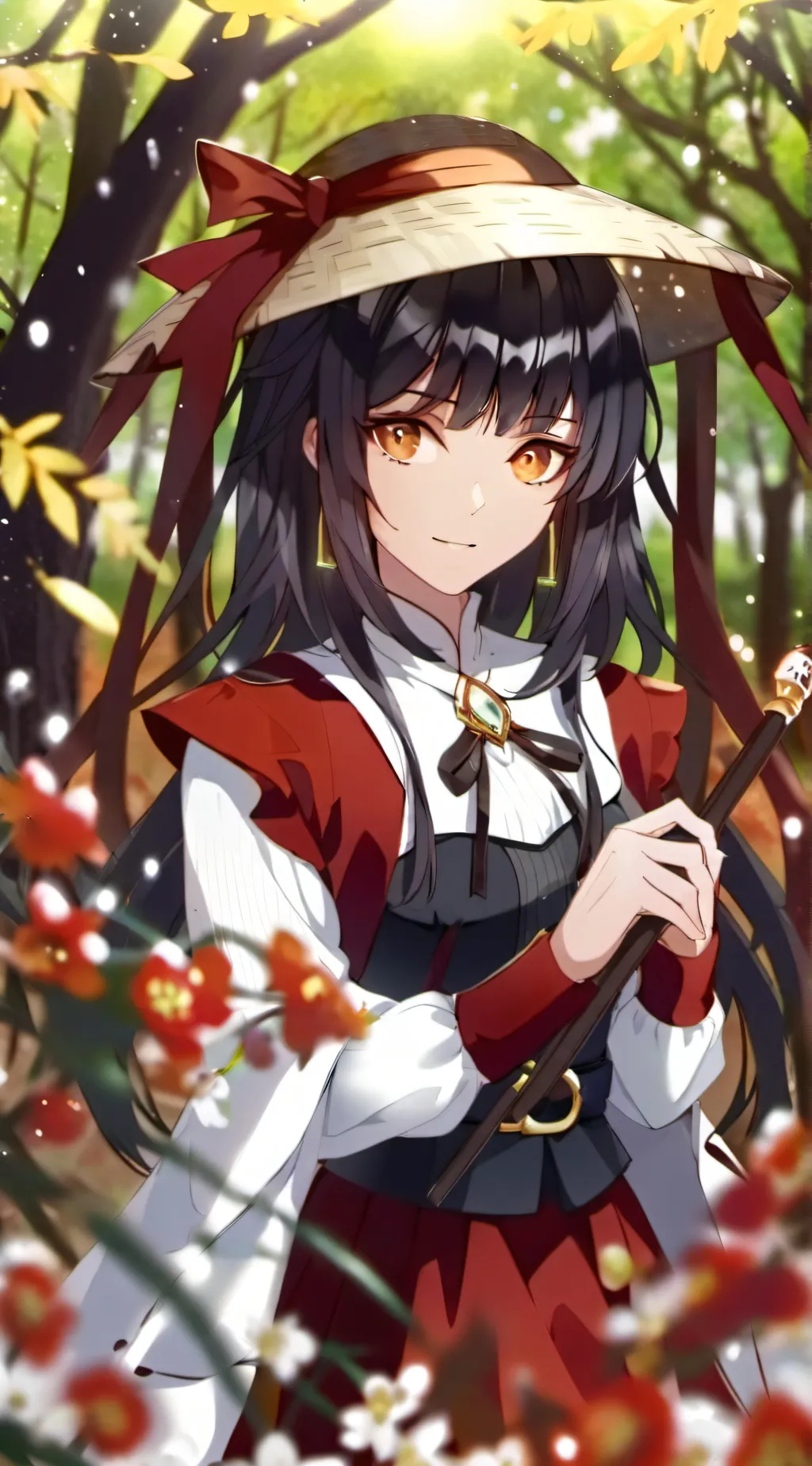 ai character: Melody background