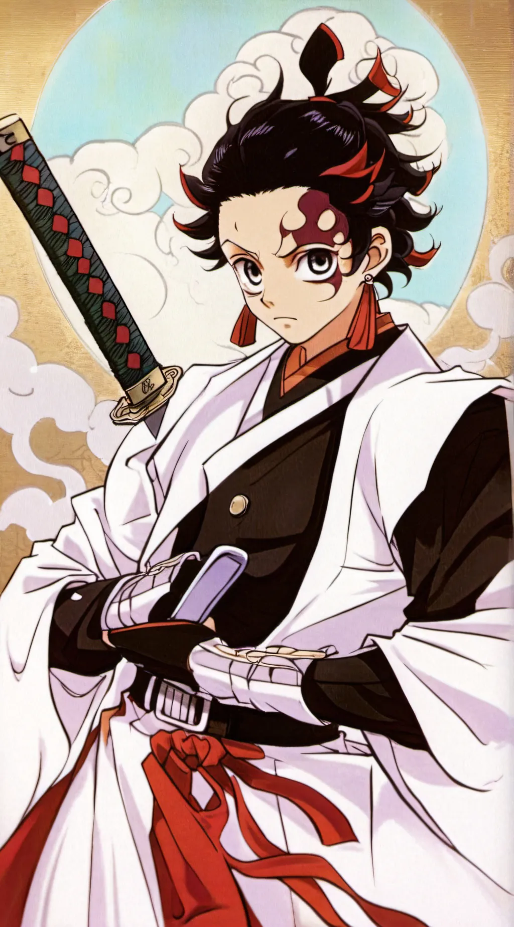 ai character: tonjiro background