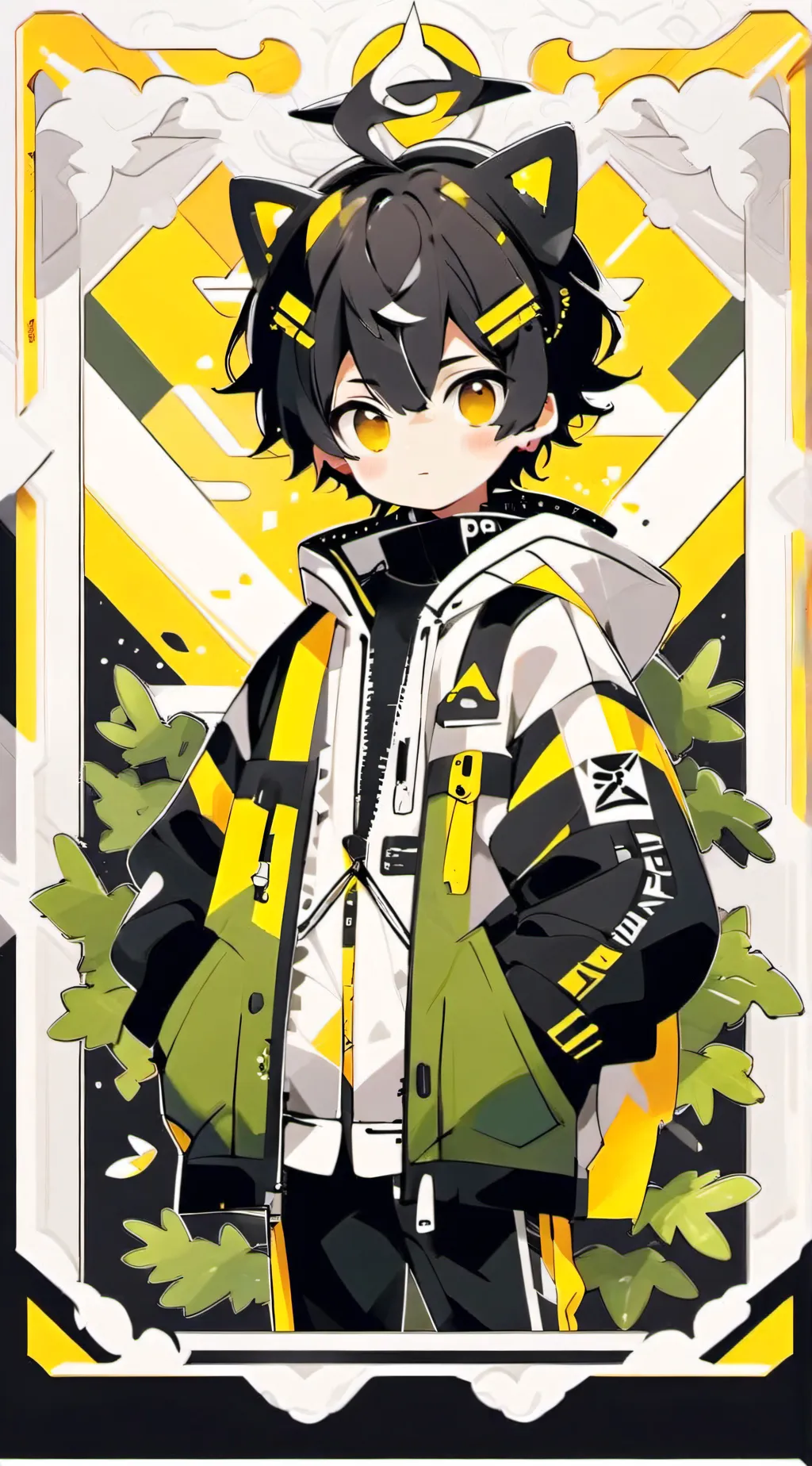 ai character: Riko  background