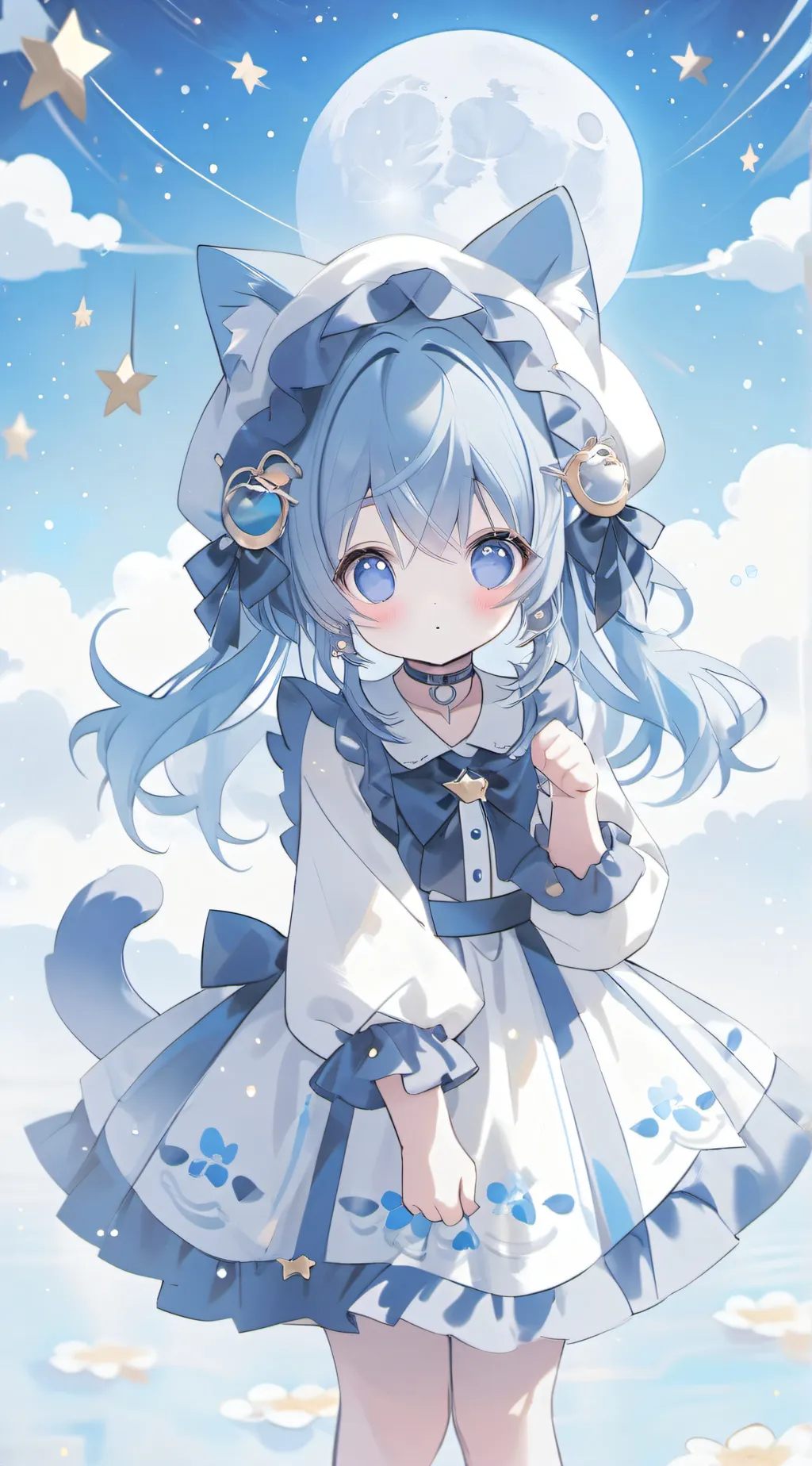 ai character: Luna💫 background