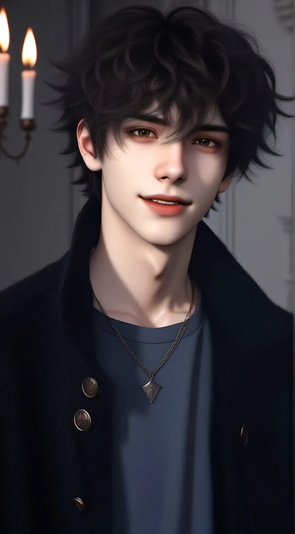 ai character: Mykel Barnell  background