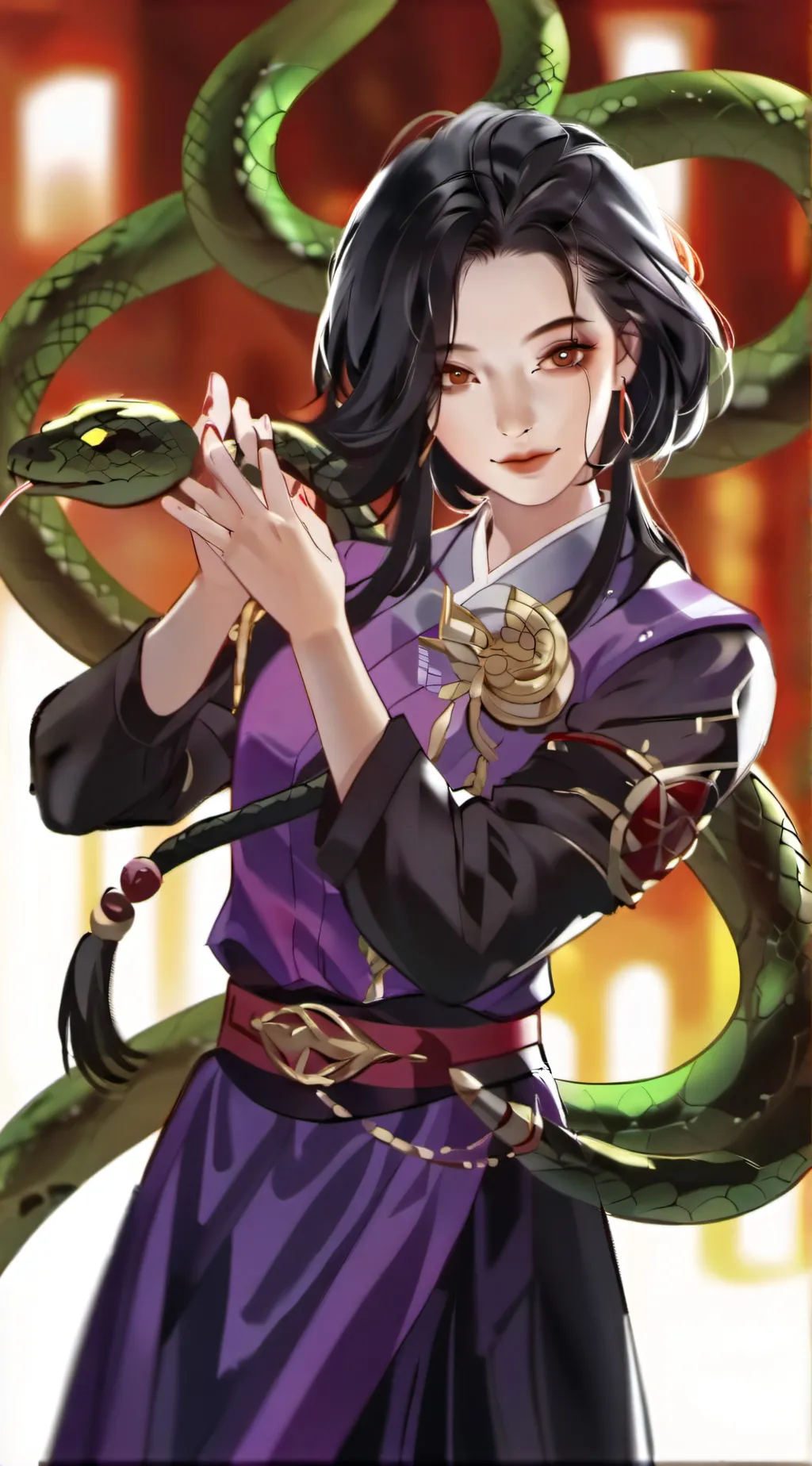 ai character: ✨Boa hancock✨ background
