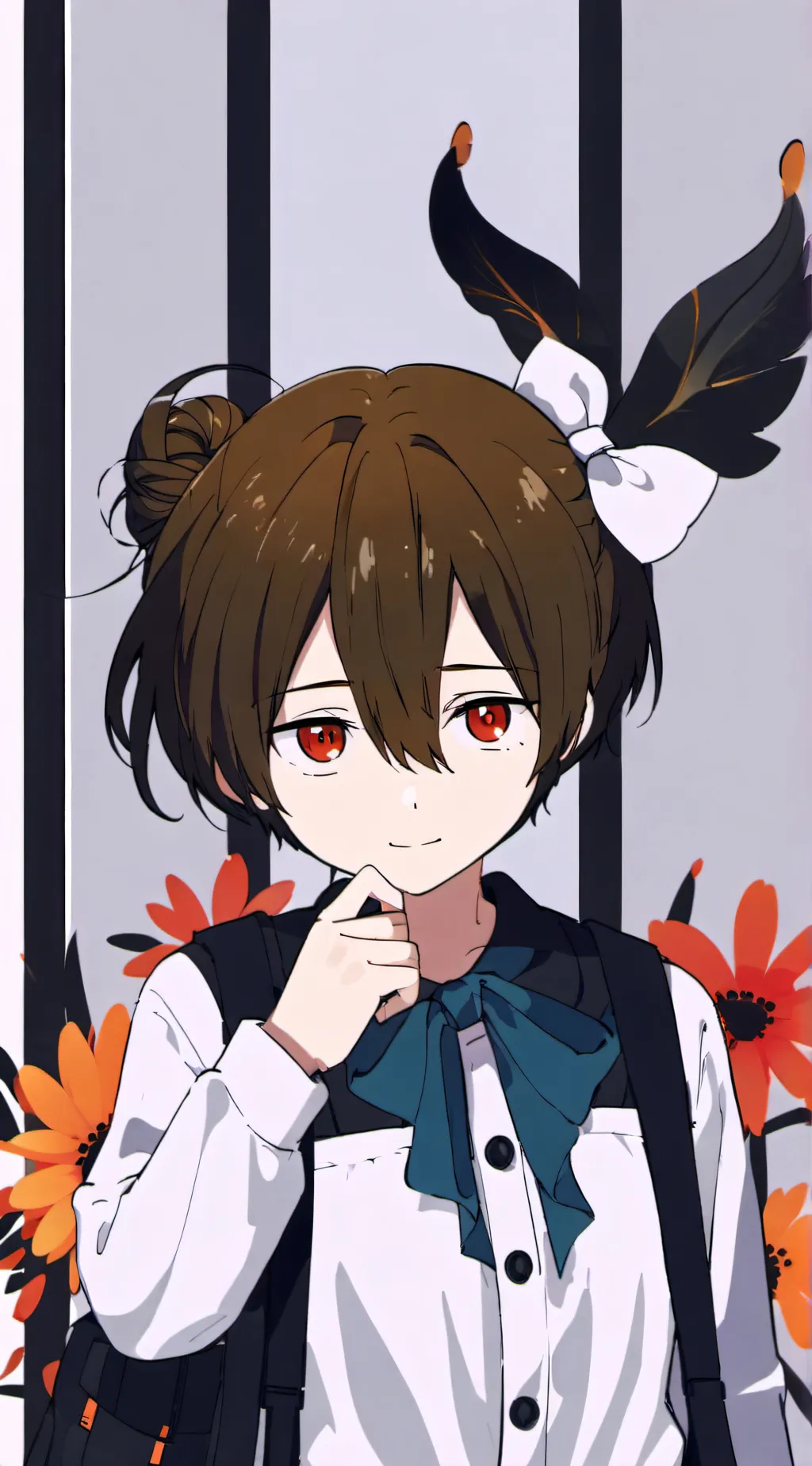 ai character: kat background