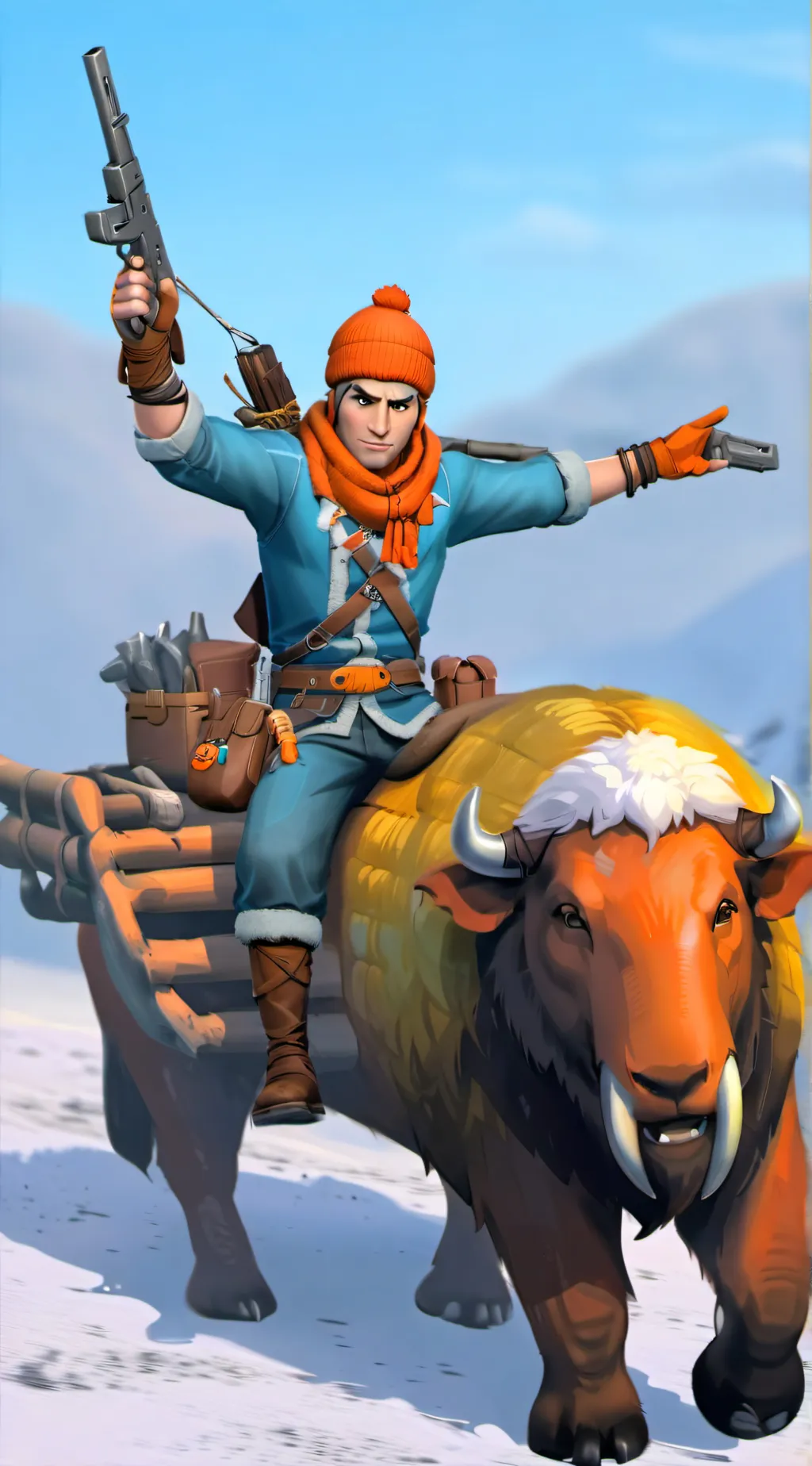 ai character: Bahiti background