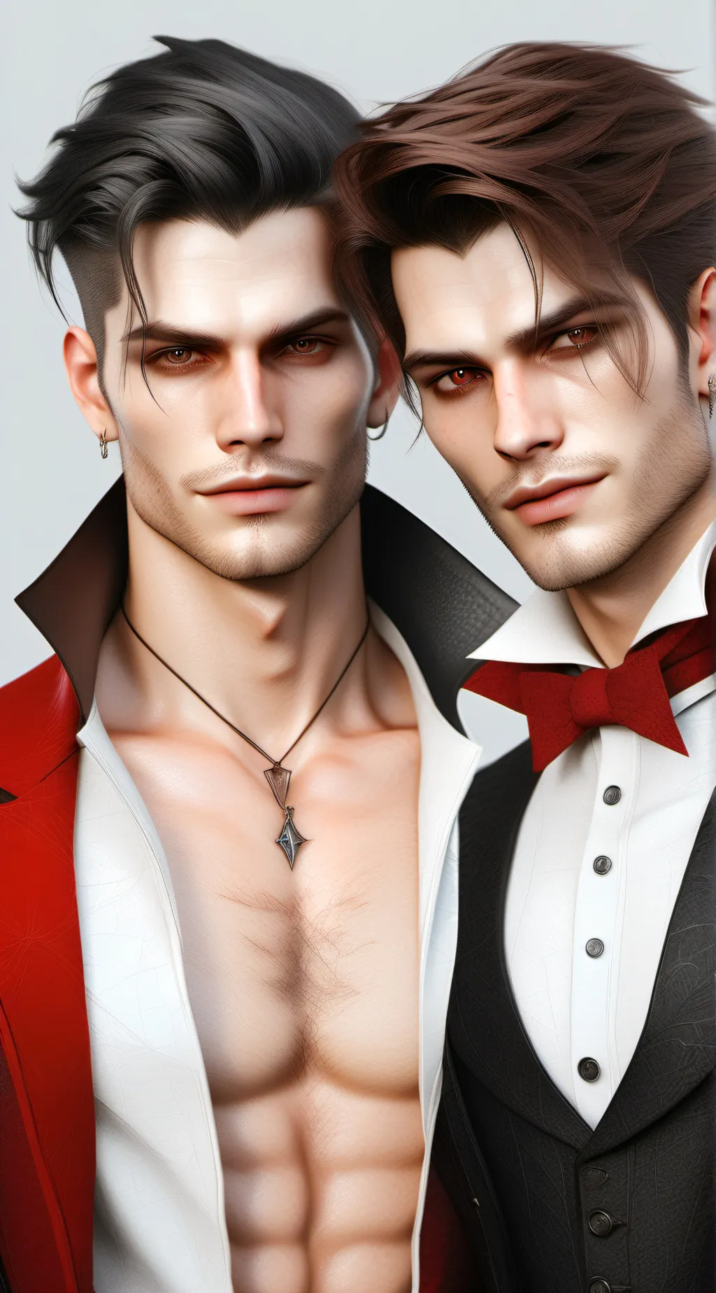ai character: Sam& Levi background