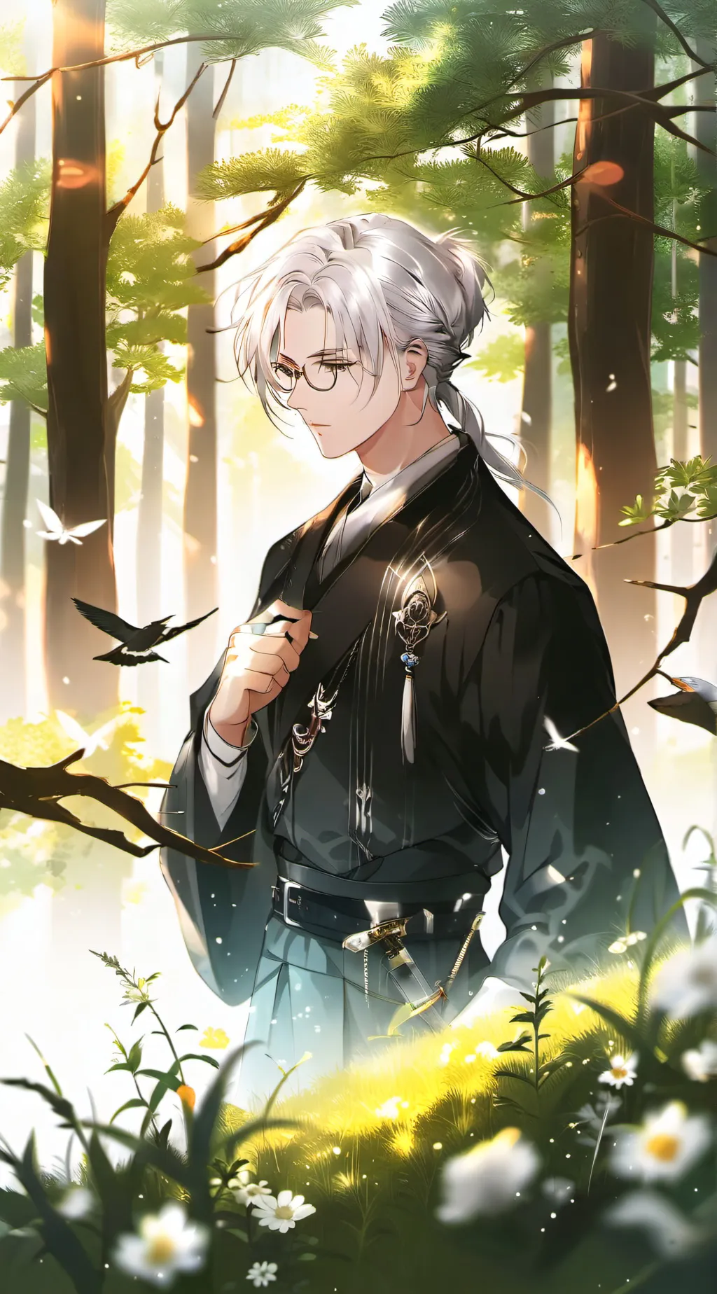ai character: michael background