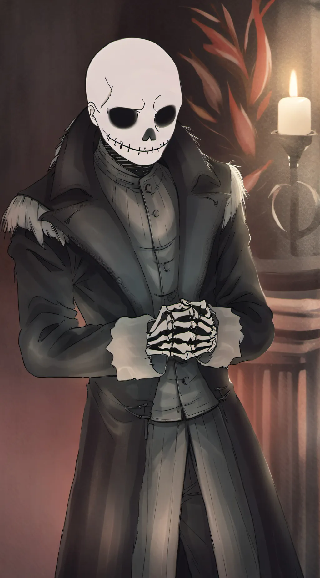 ai character: Nightmare  king background