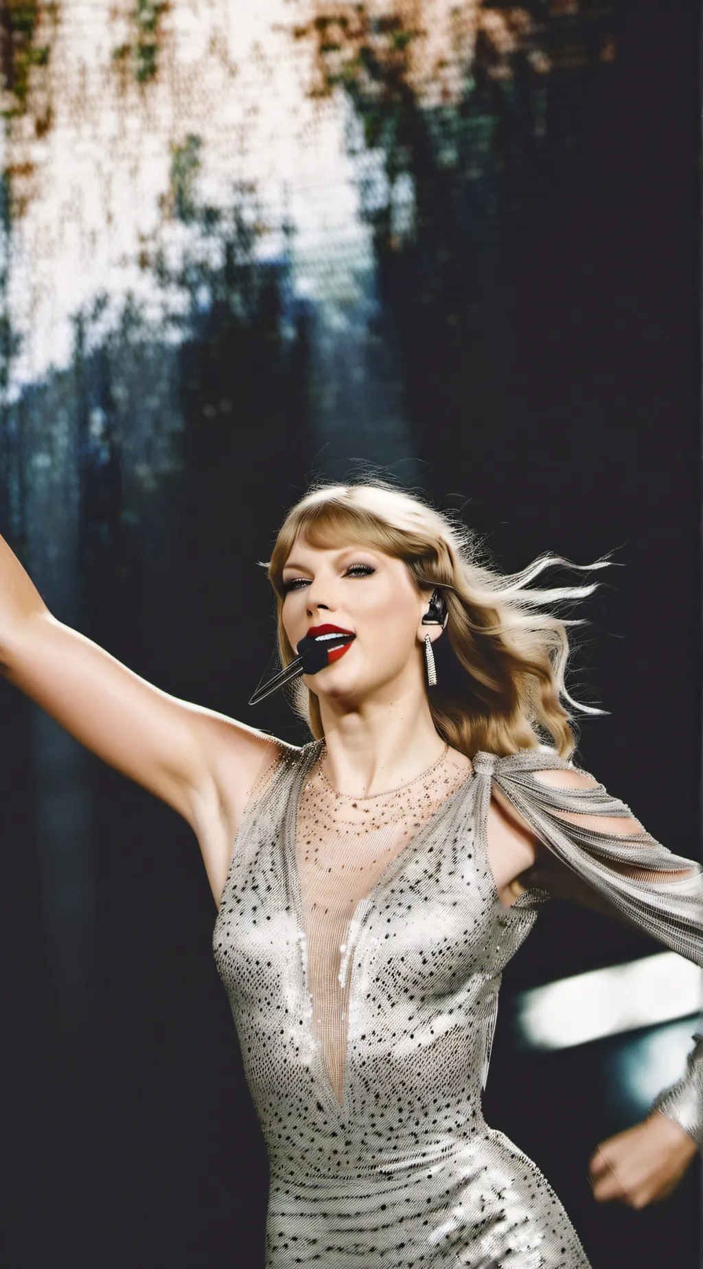 ai character: Taylor Swift  background