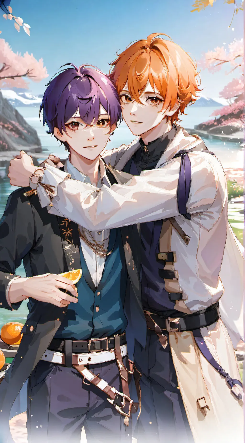 ai character: dogday and catnap background