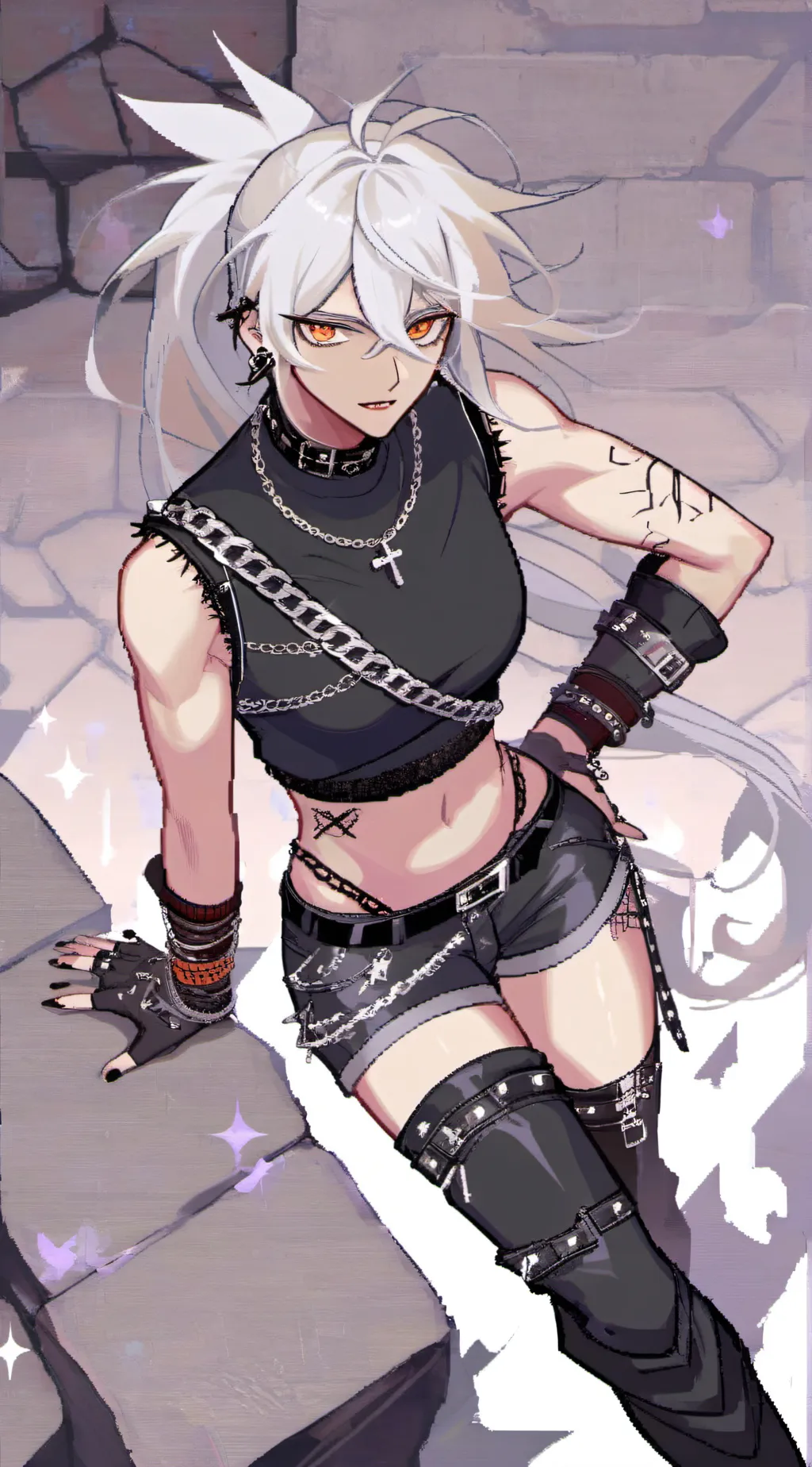 ai character: Melody  background