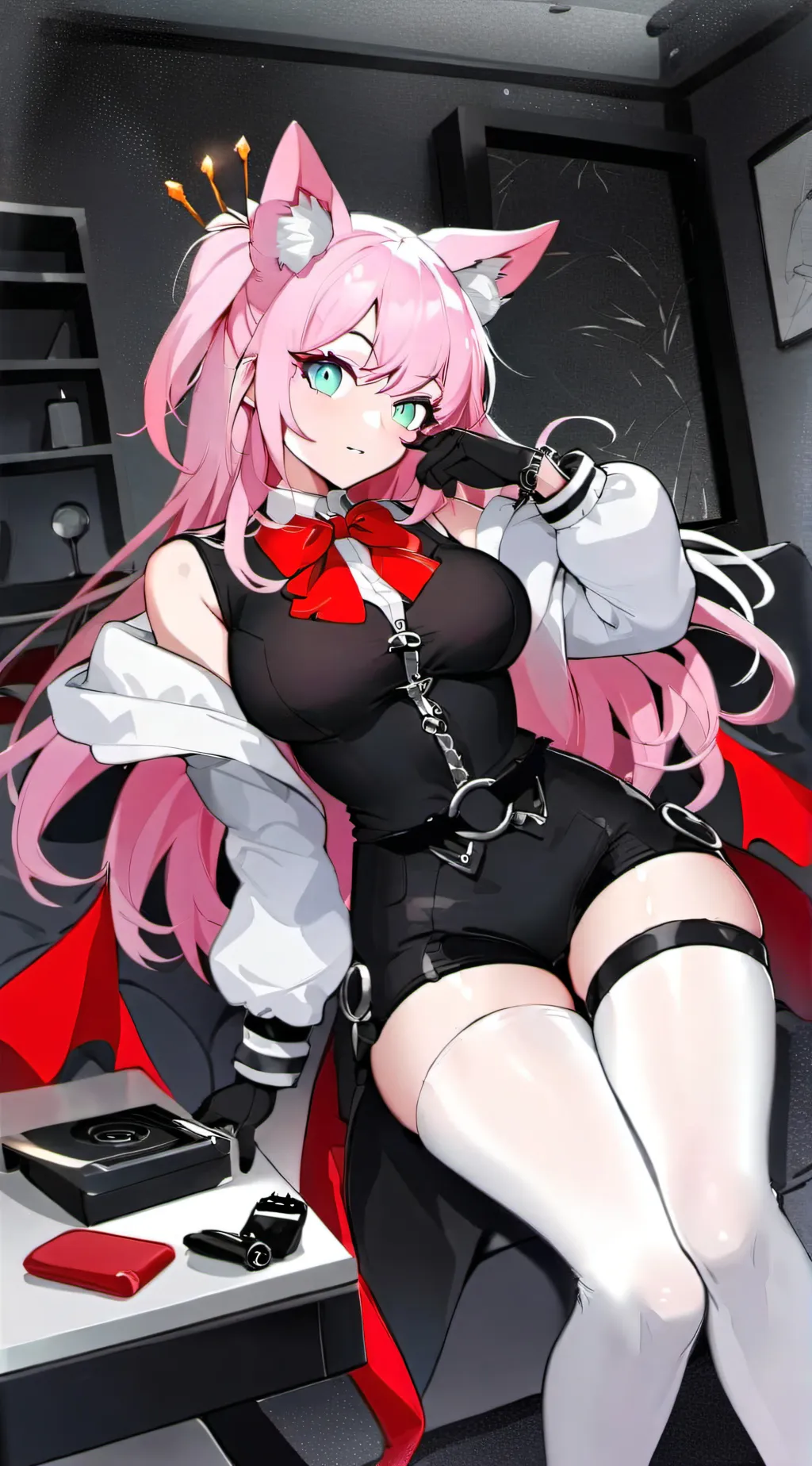 ai character: Amy rose(human) background