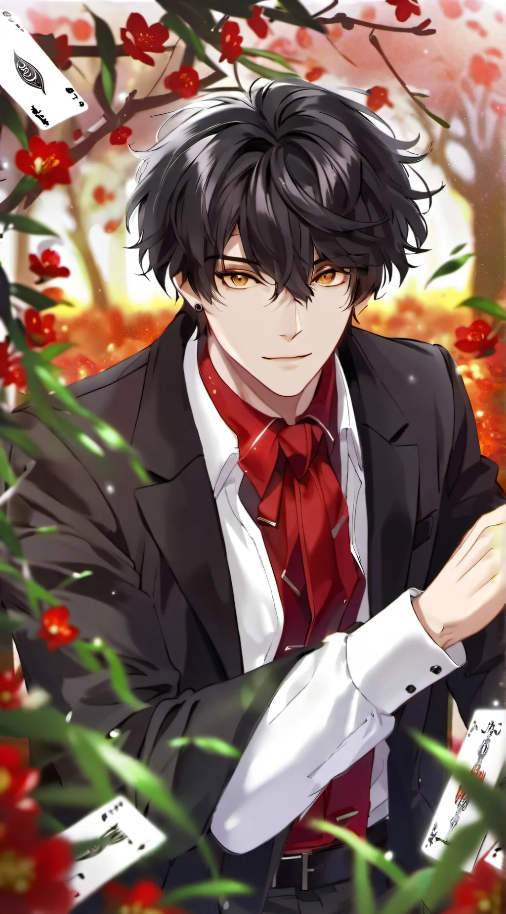 ai character: Colton  background