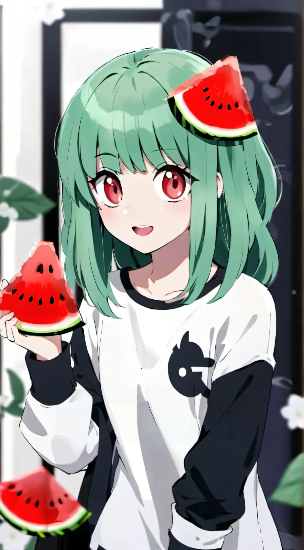 ai character: vannamelon background