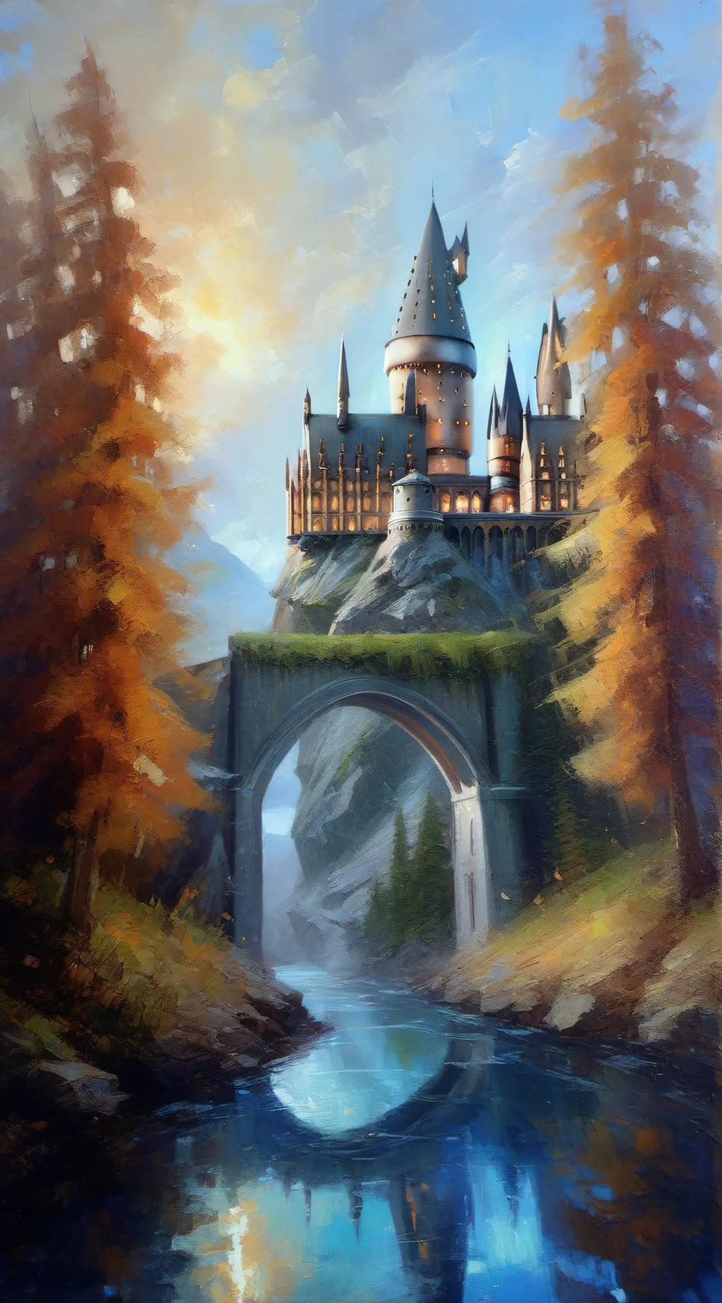 ai character: Hogwarts new kid! background